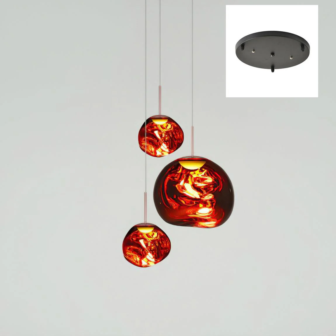 Multi Lava Round Pendant Lamp - Image 56
