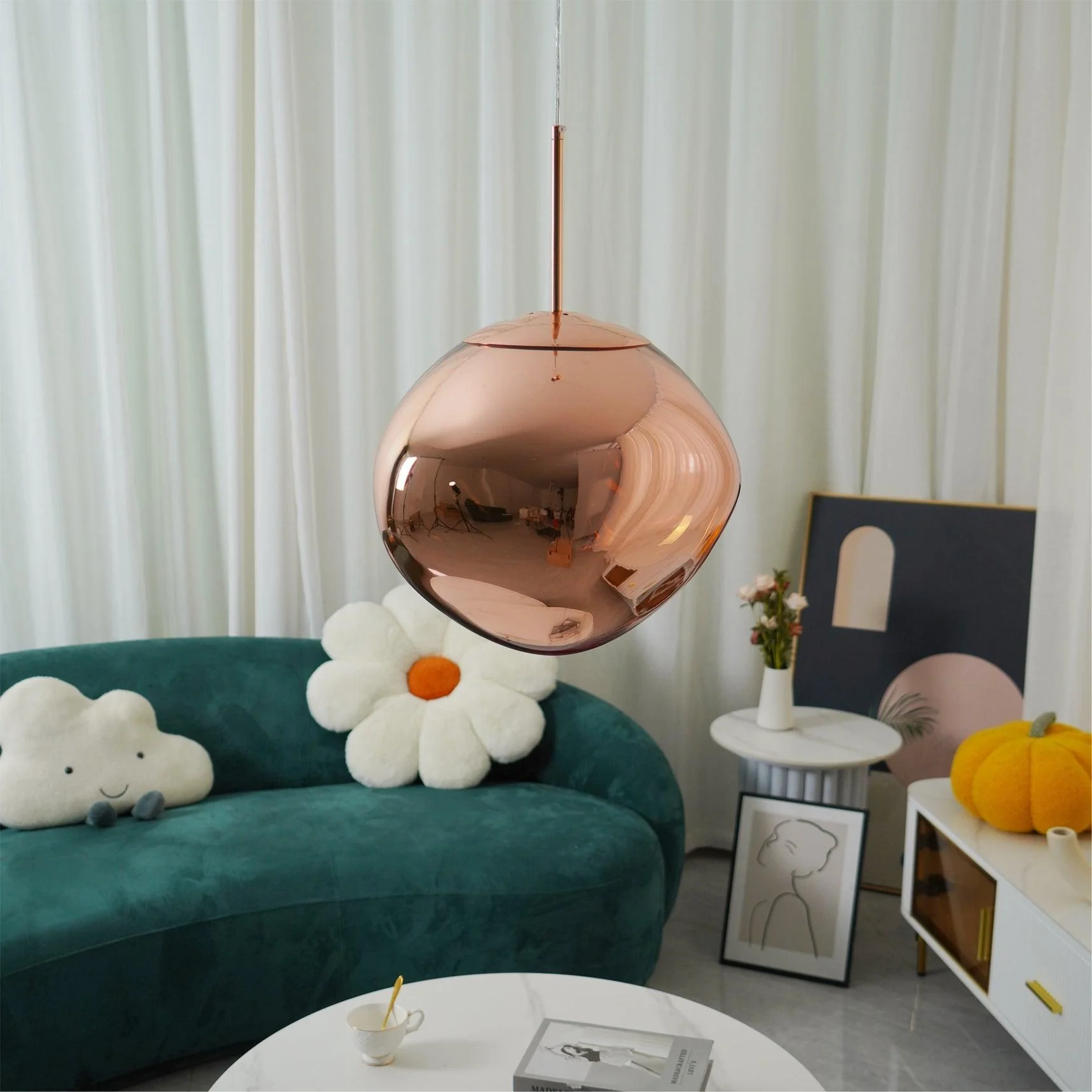 Multi Lava Round Pendant Lamp - Image 69