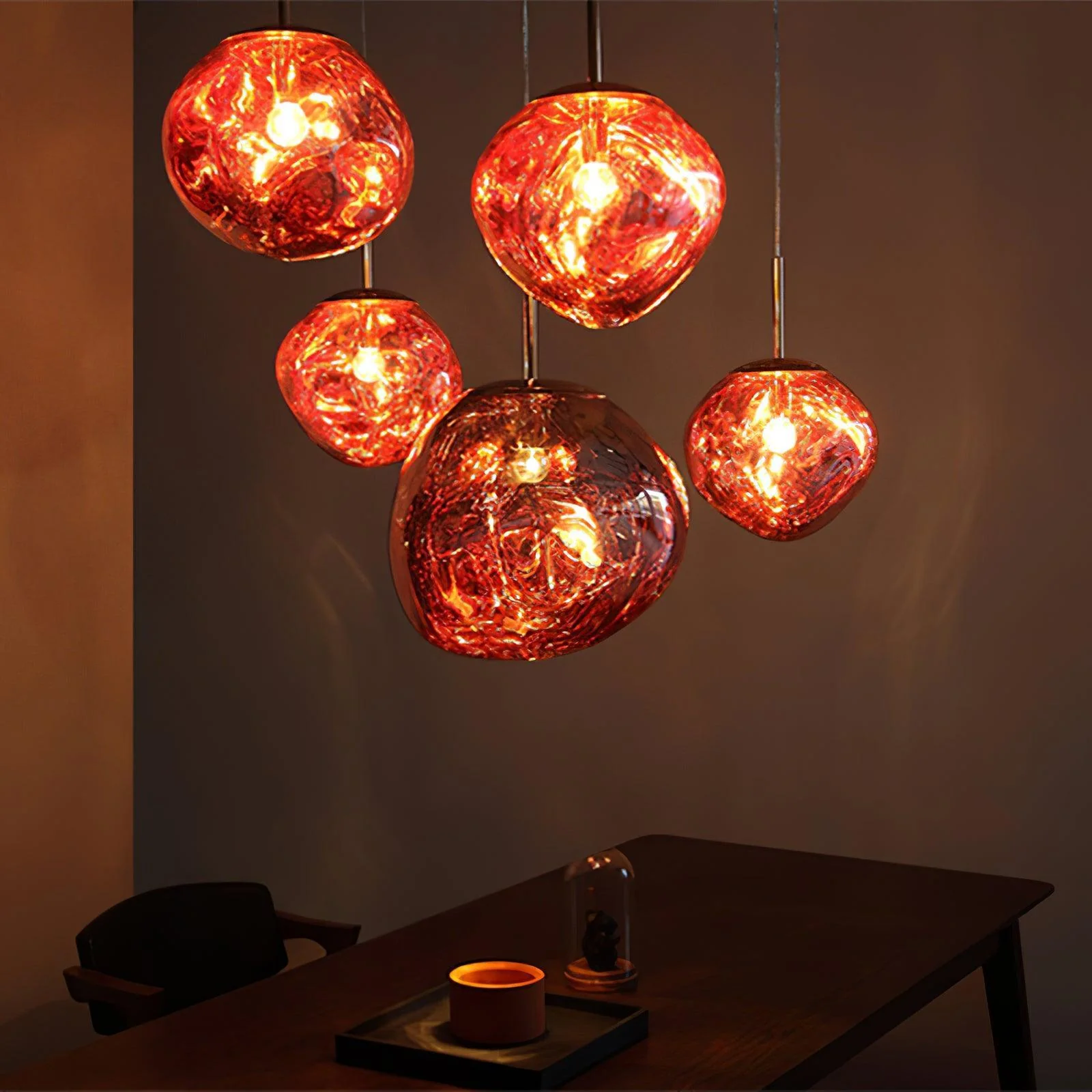 Multi Lava Round Pendant Lamp - Image 8