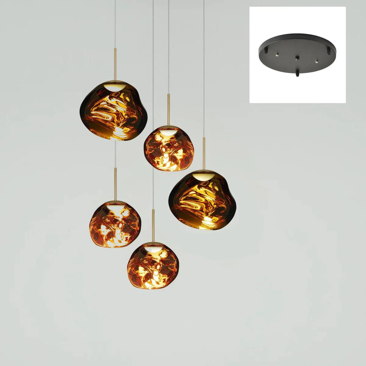 Multi Lava Round Pendant Lamp - Image 88
