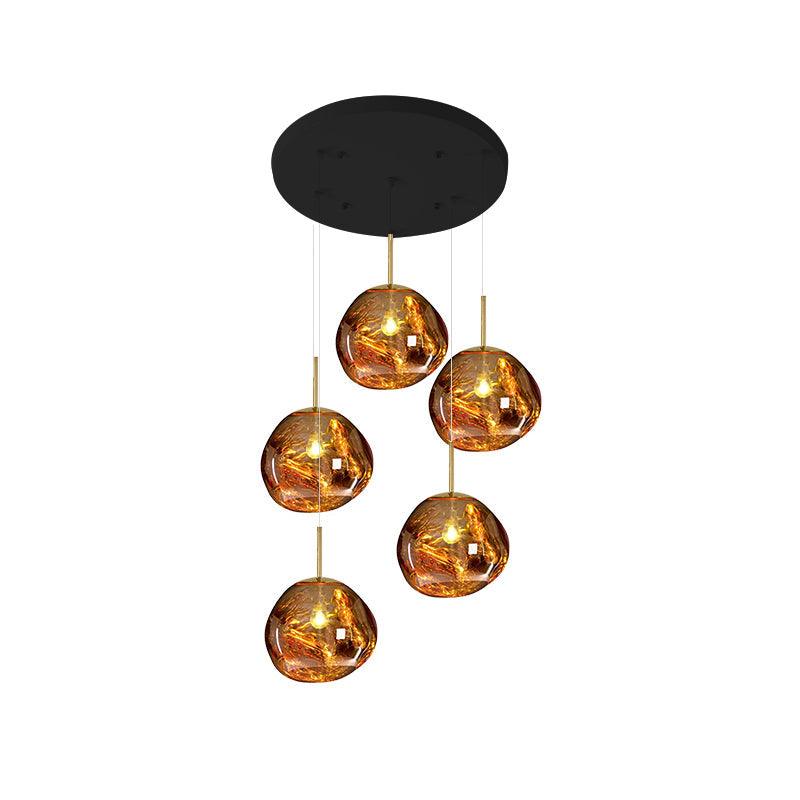 Multi Lava Round Pendant Lamp - Image 94