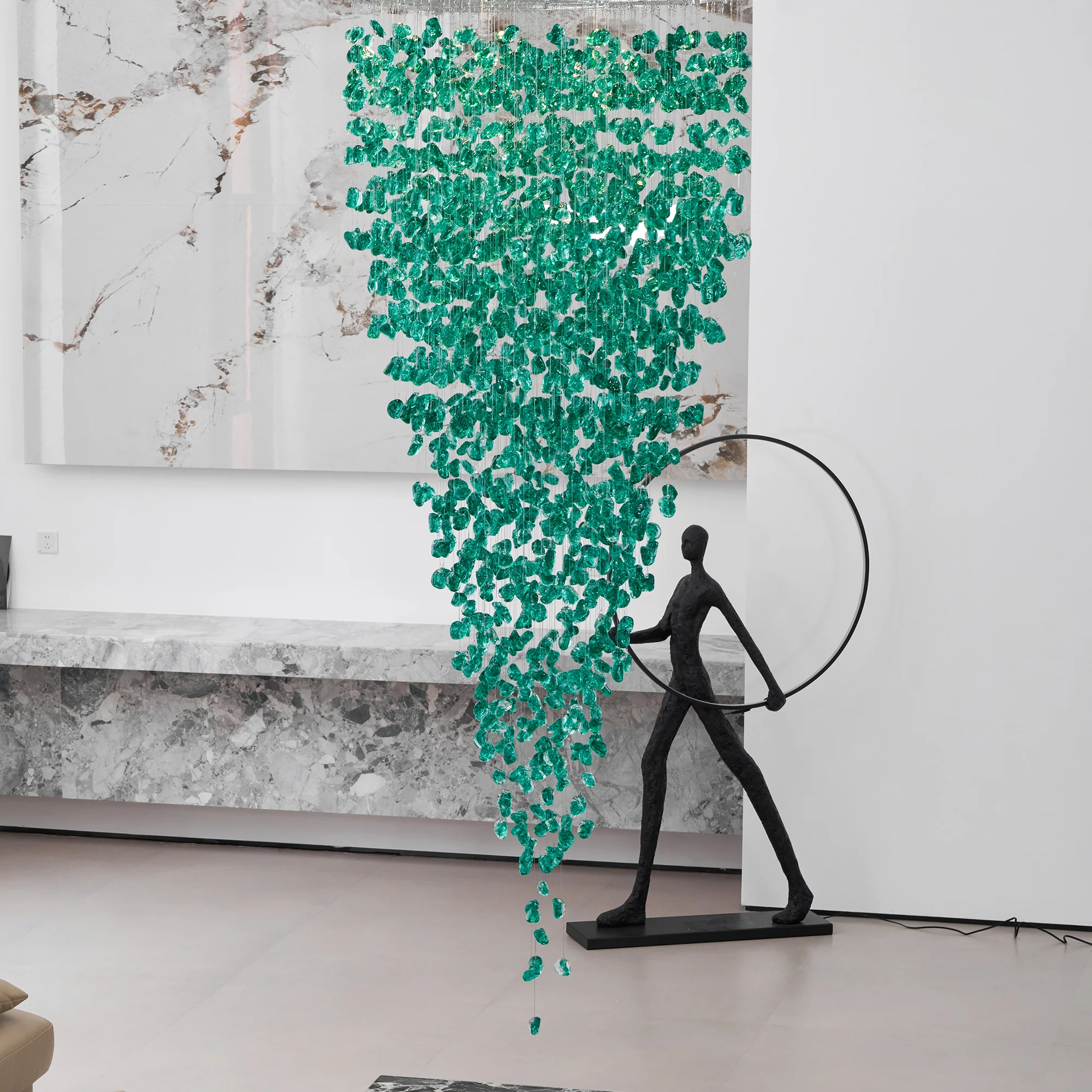 Crystal Stone Chandelier - Image 32