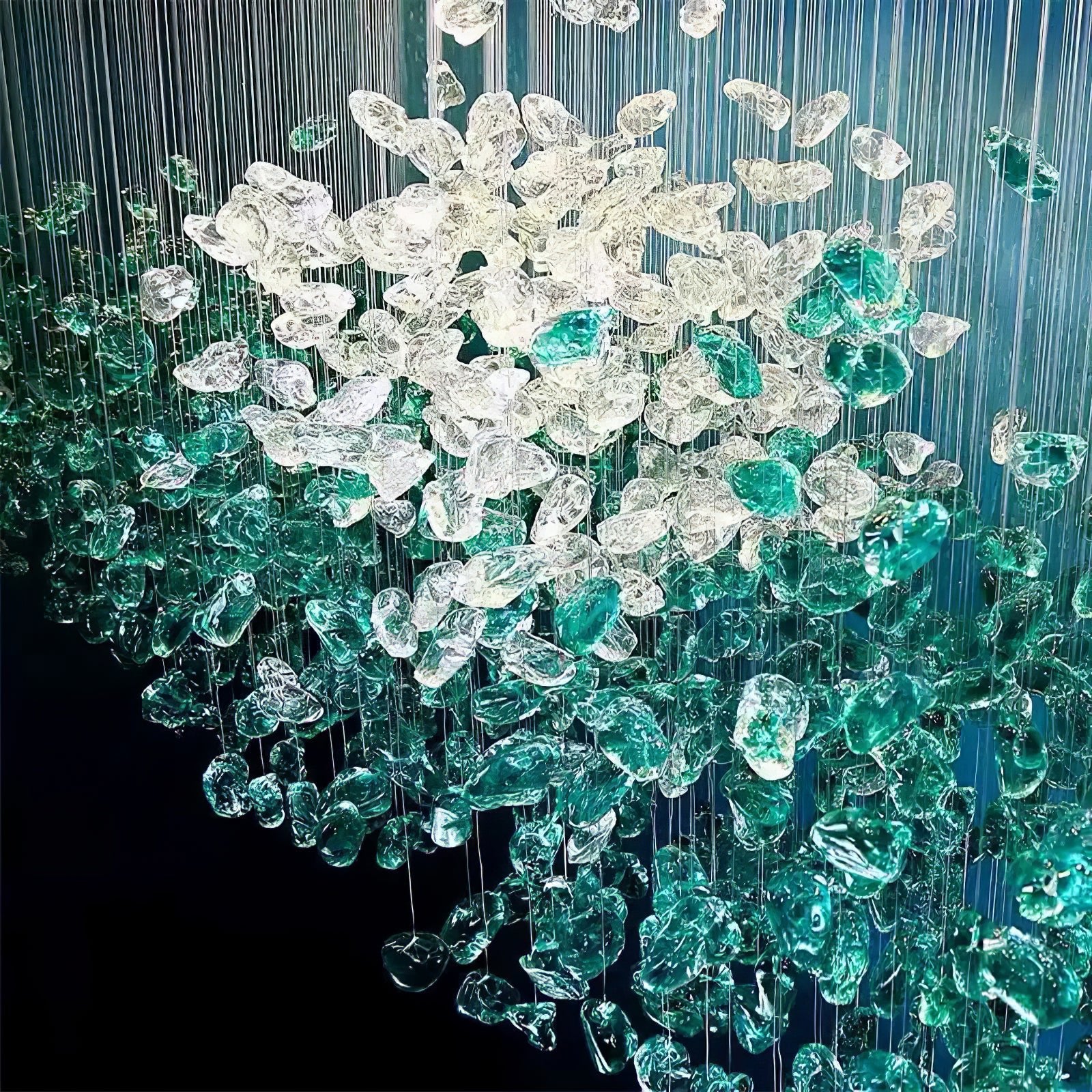 Crystal Stone Chandelier - Image 50