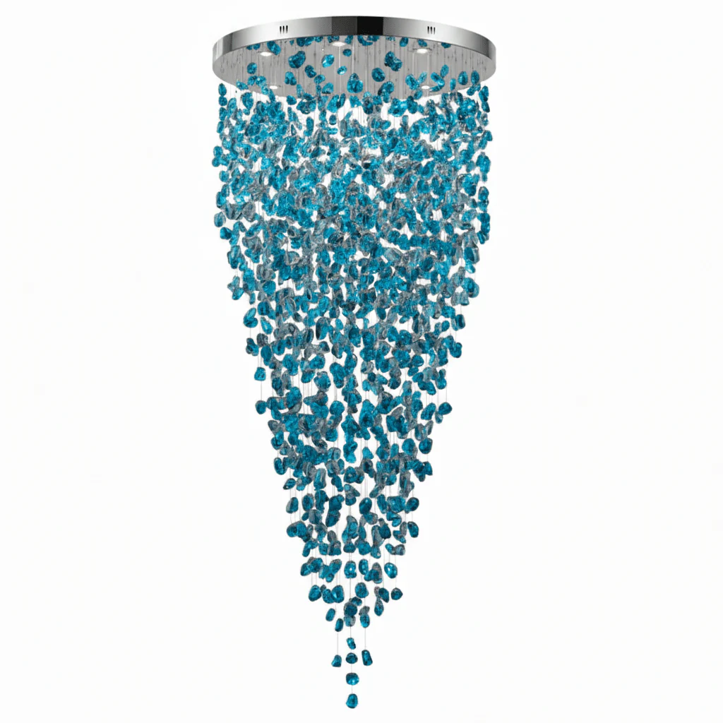 Crystal Stone Chandelier - Image 82