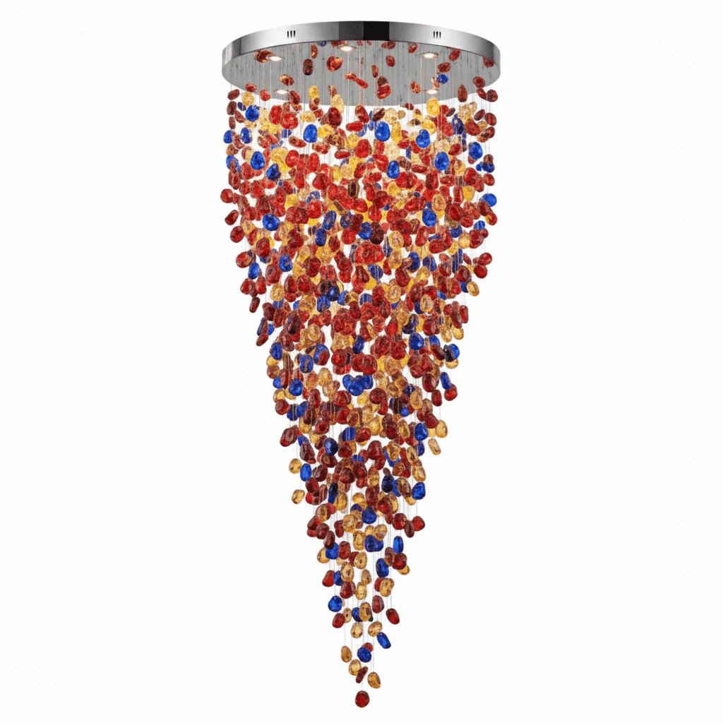 Crystal Stone Chandelier - Image 88