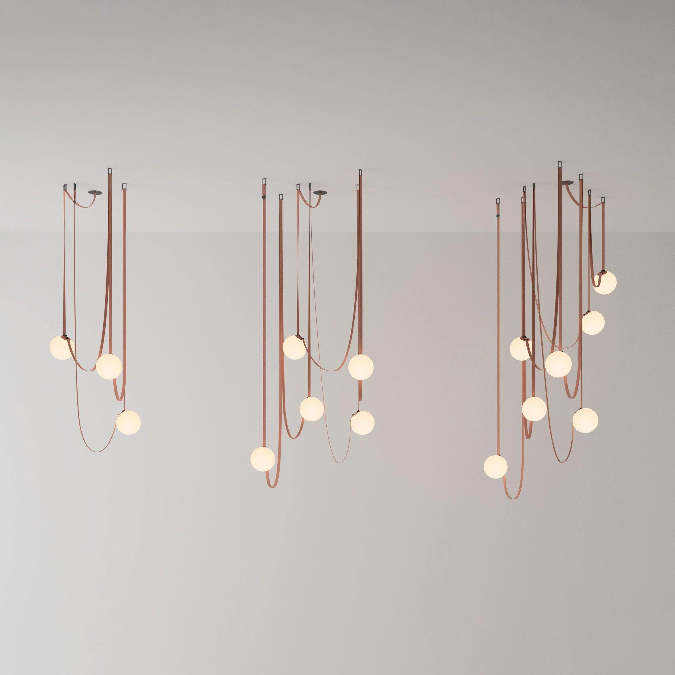 Multiple Belt Art Pendant Light - Image 10