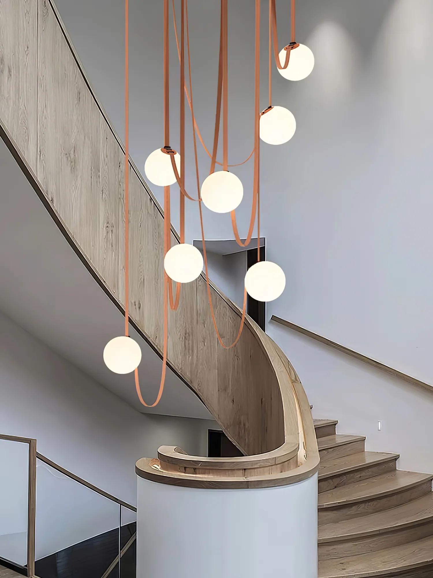 Multiple Belt Art Pendant Light - Image 2