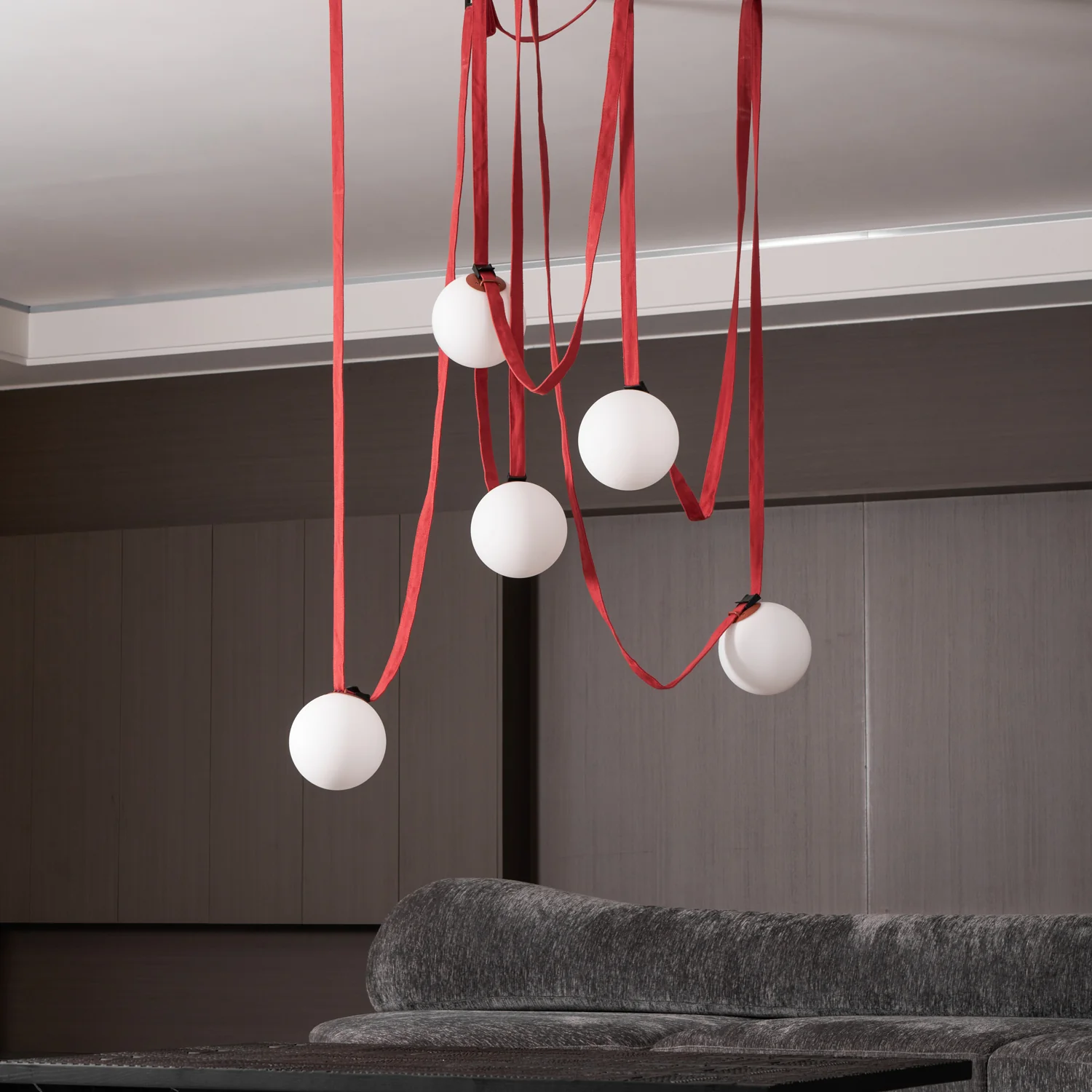 Multiple Belt Art Pendant Light - Image 31