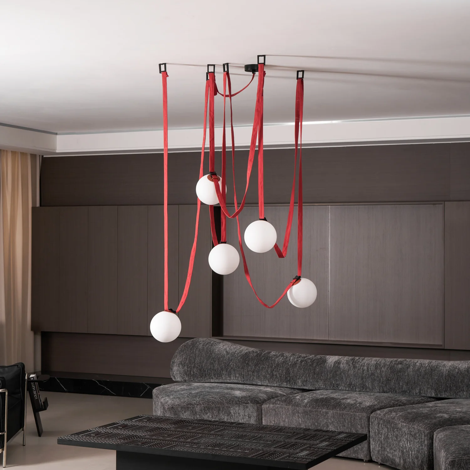 Multiple Belt Art Pendant Light - Image 32