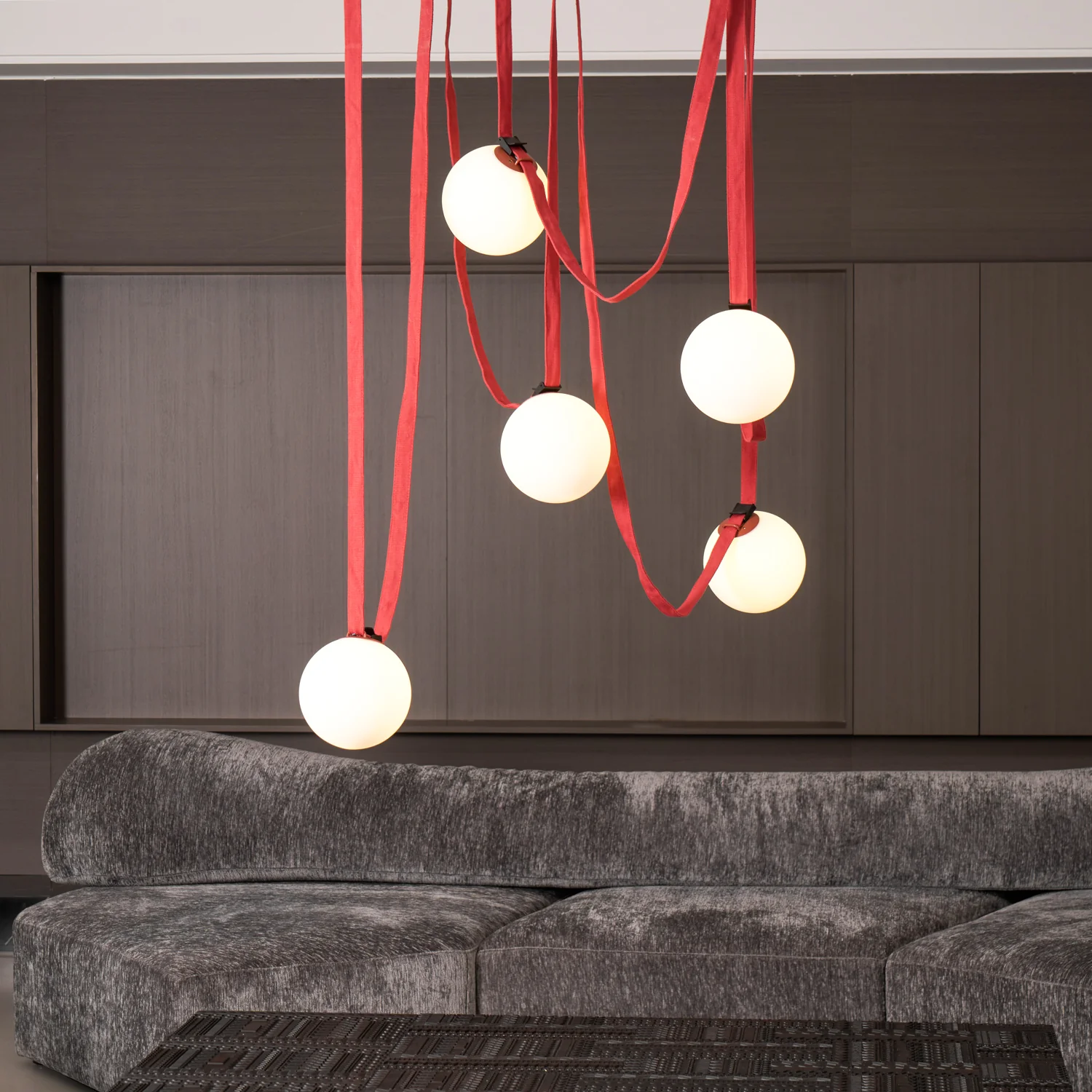 Multiple Belt Art Pendant Light - Image 34