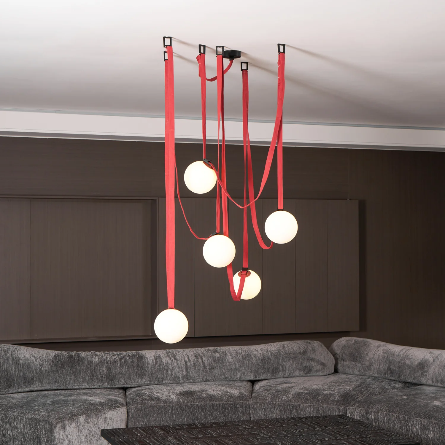 Multiple Belt Art Pendant Light - Image 35
