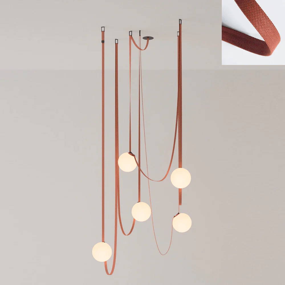 Multiple Belt Art Pendant Light - Image 39