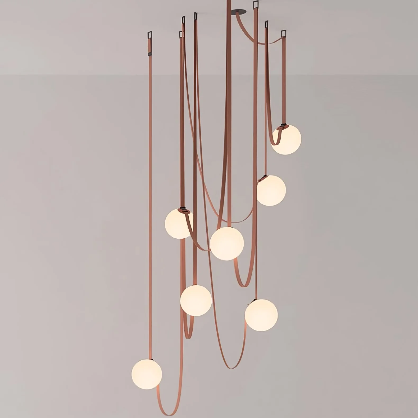 Multiple Belt Art Pendant Light - Image 44