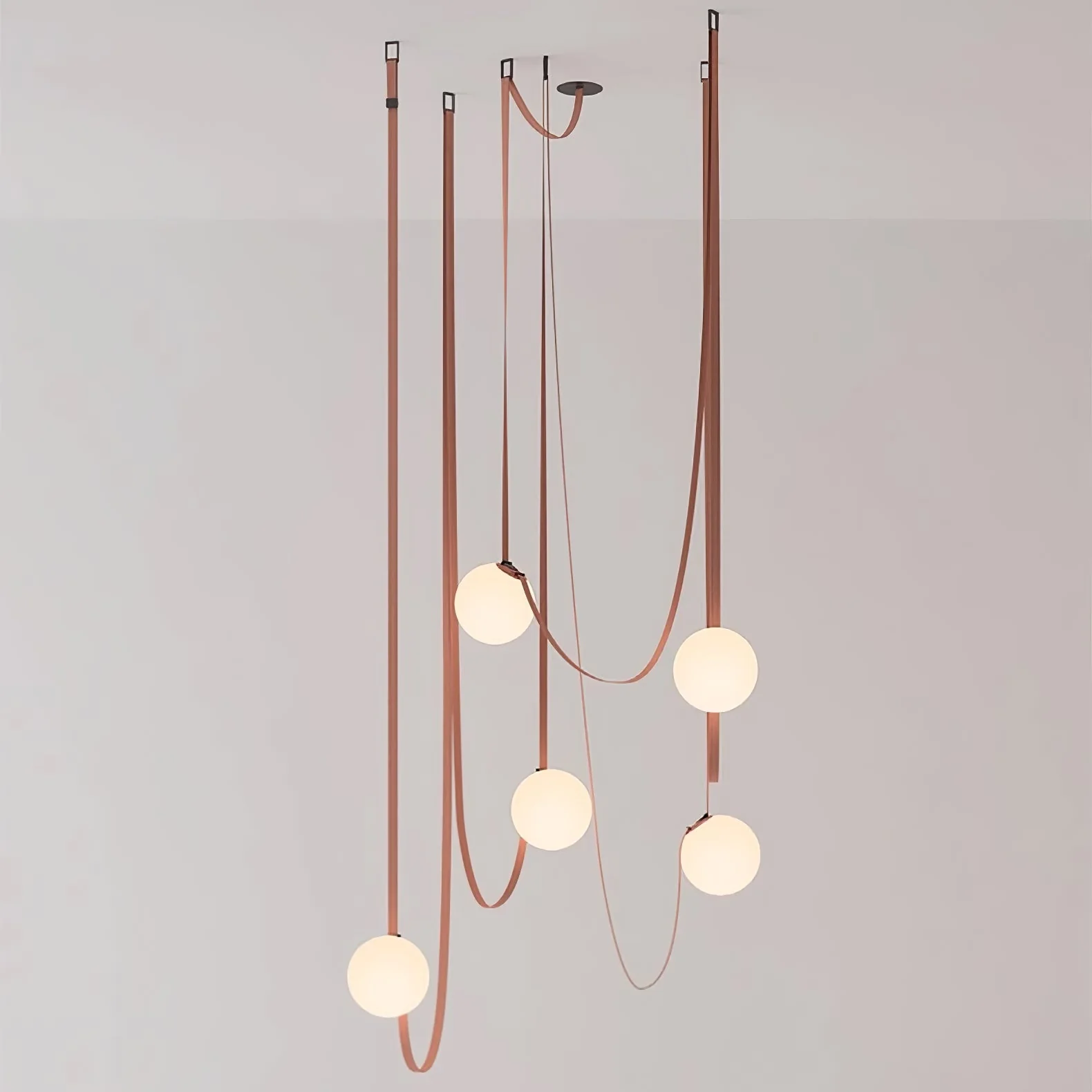 Multiple Belt Art Pendant Light - Image 45