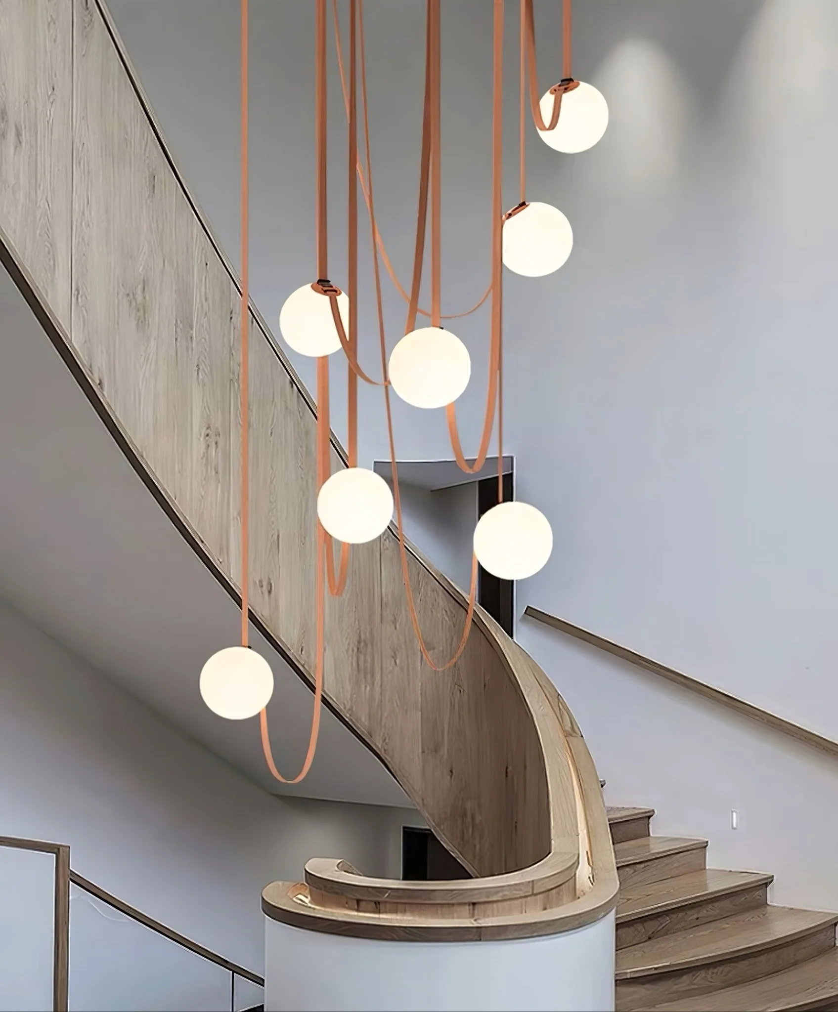Multiple Belt Art Pendant Light - Image 48