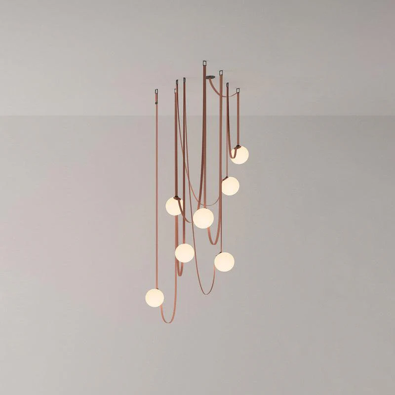 Multiple Belt Art Pendant Light - Image 9