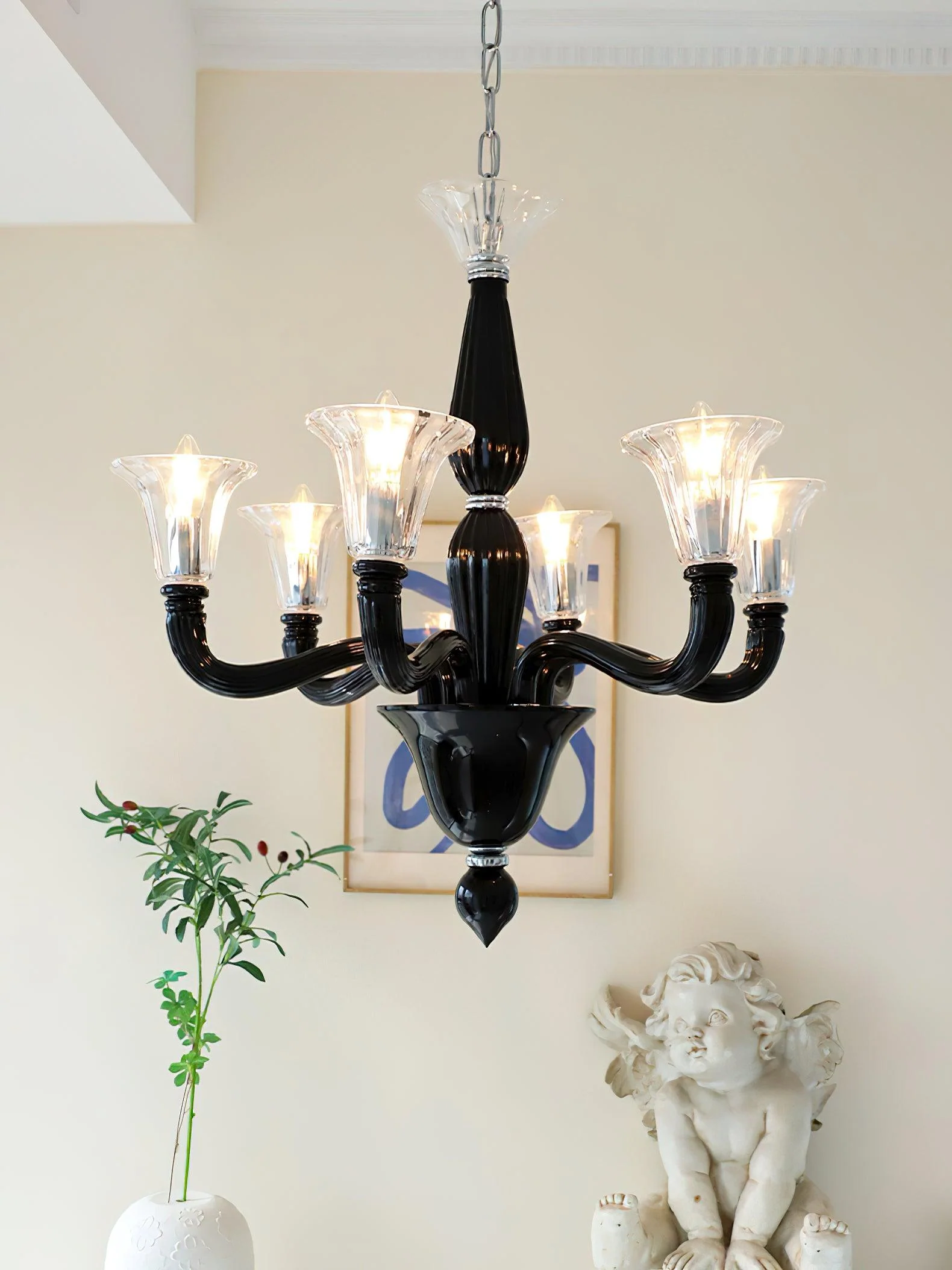 Murano Candle Chandelier - Image 4