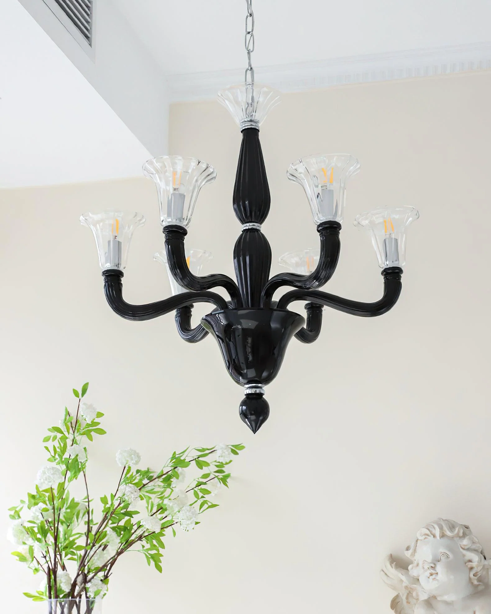 Murano Candle Chandelier - Image 9