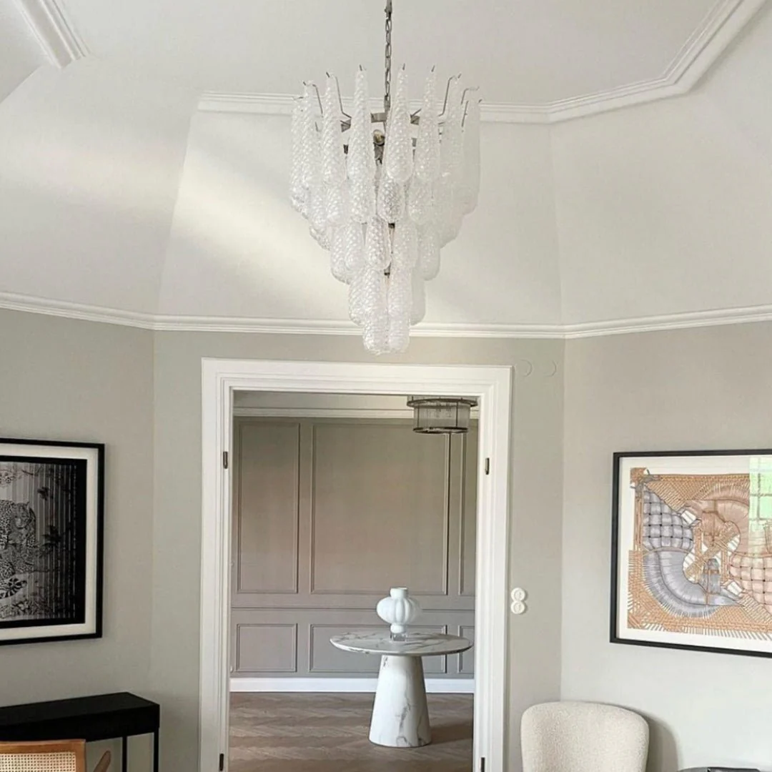 Murano Glass Dewdrop Chandelier - Image 5