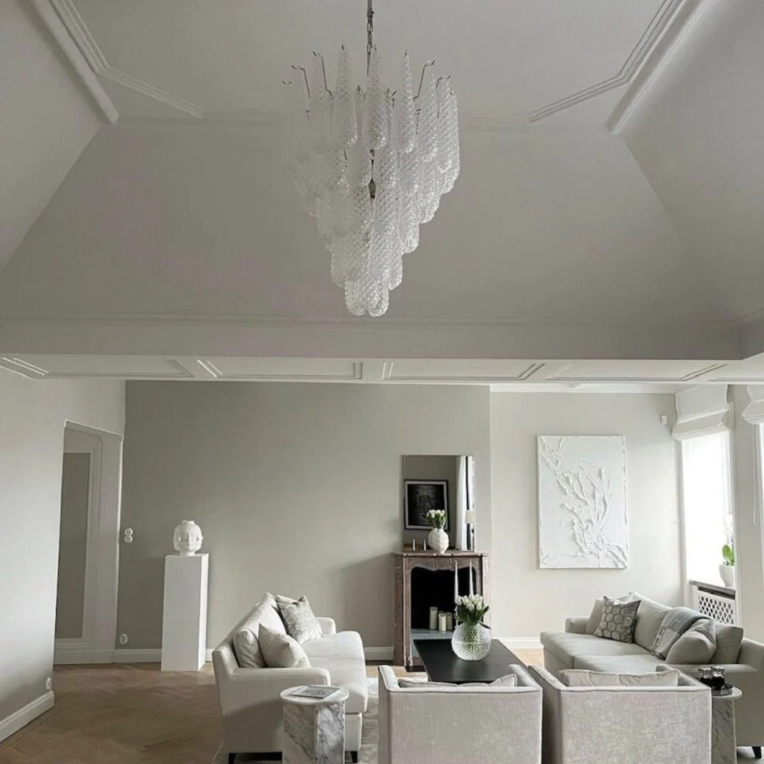 Murano Glass Dewdrop Chandelier - Image 6