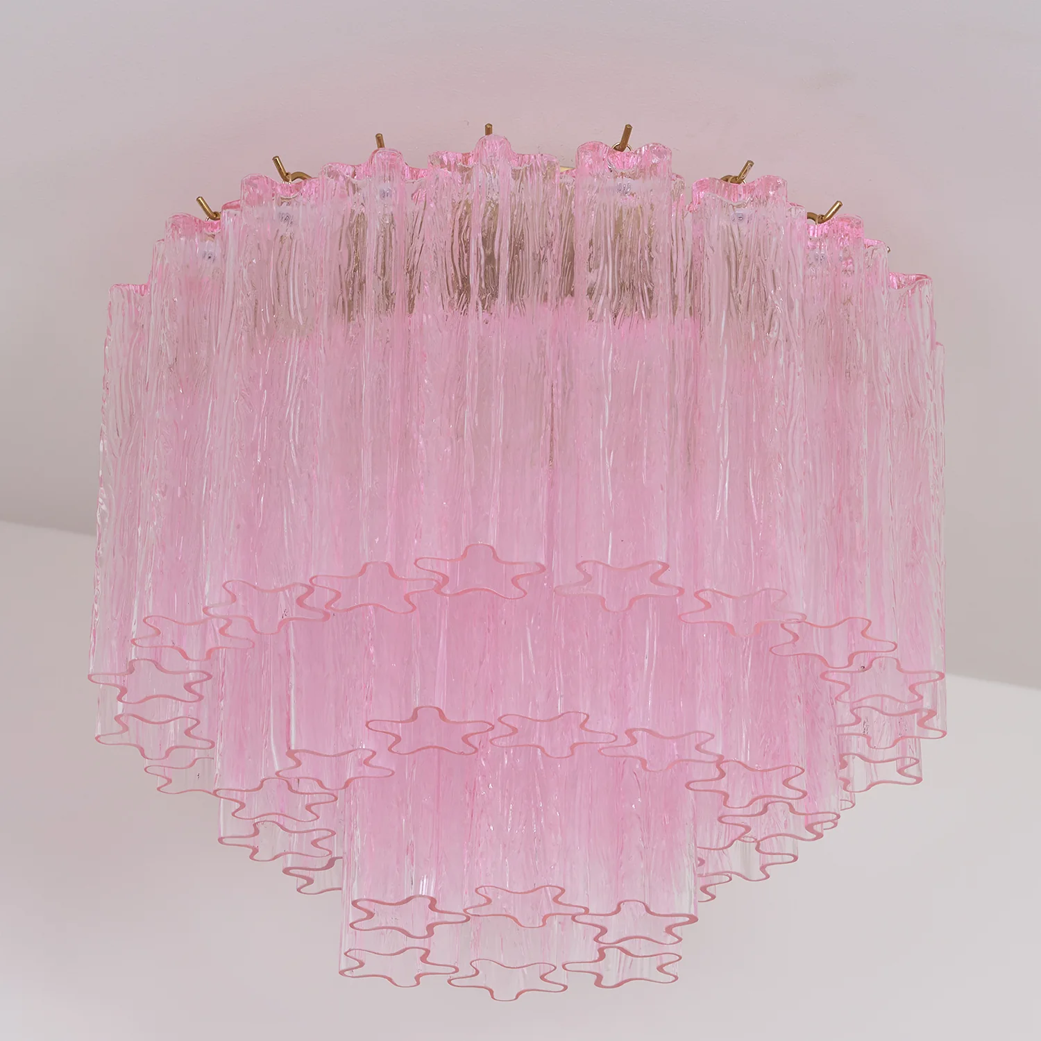Murano Pink Glass Ceiling Light - Image 27