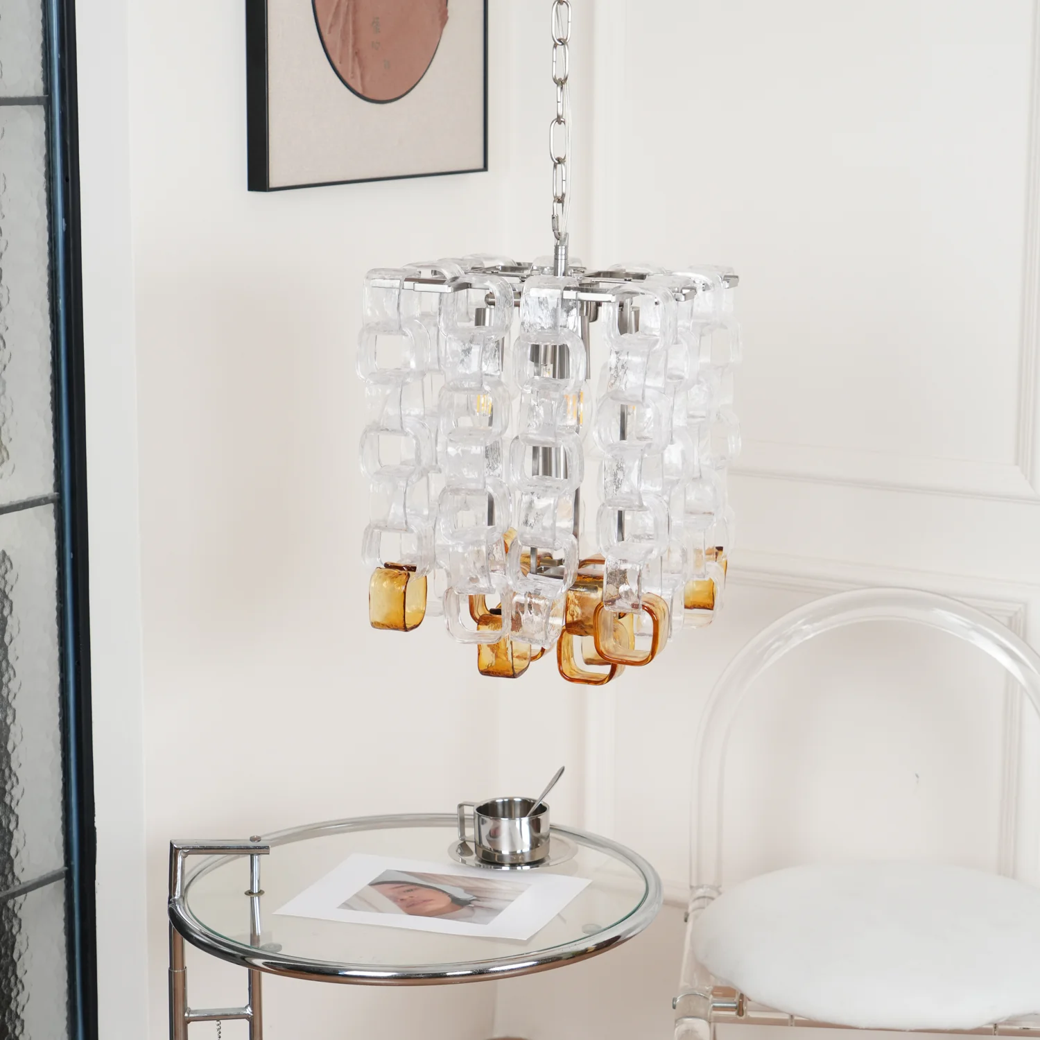 Murano Poliarte Interlocking Chandelier - Image 18