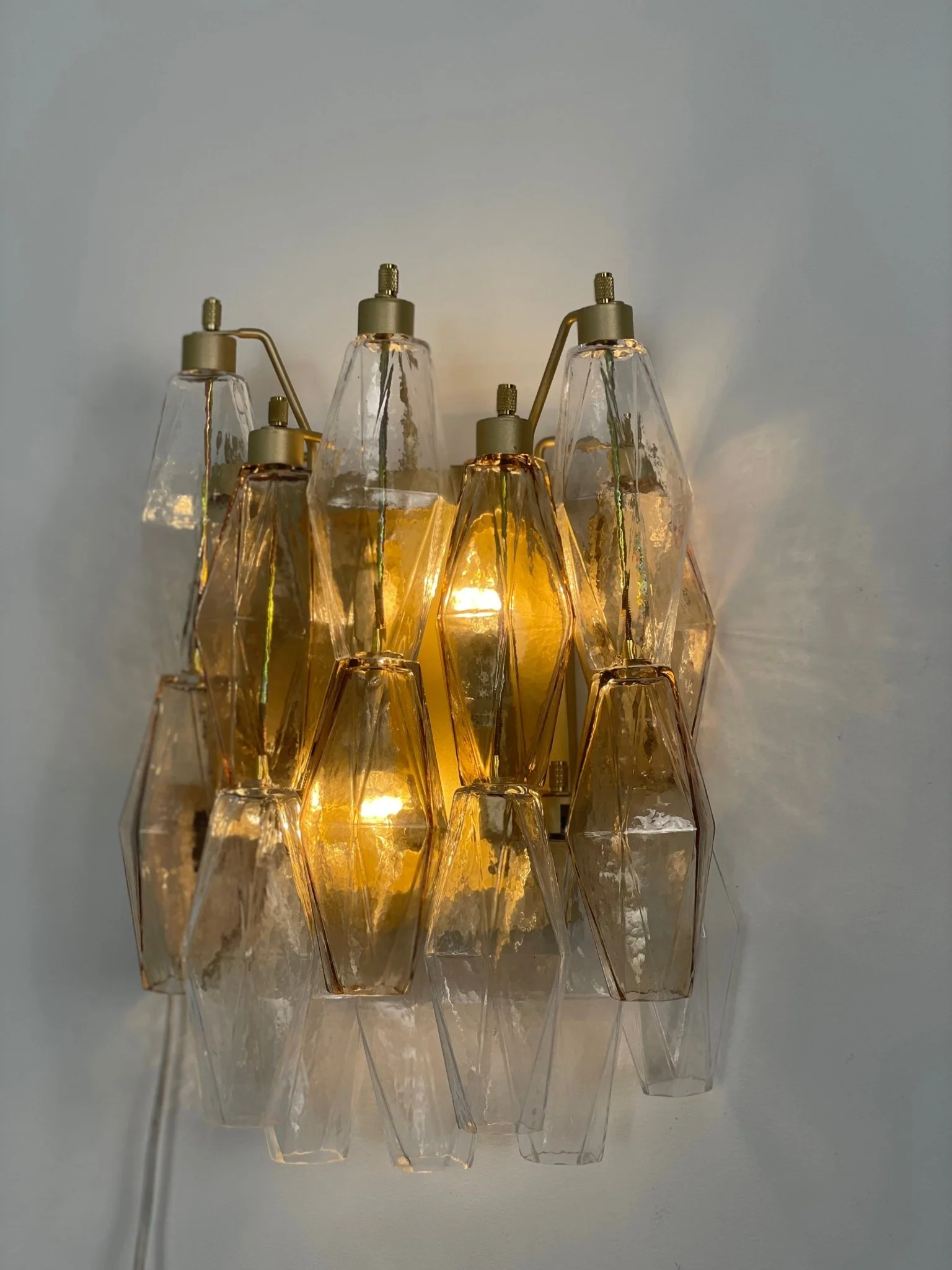 Murano Rhombus Glass Wall Lamp - Image 20