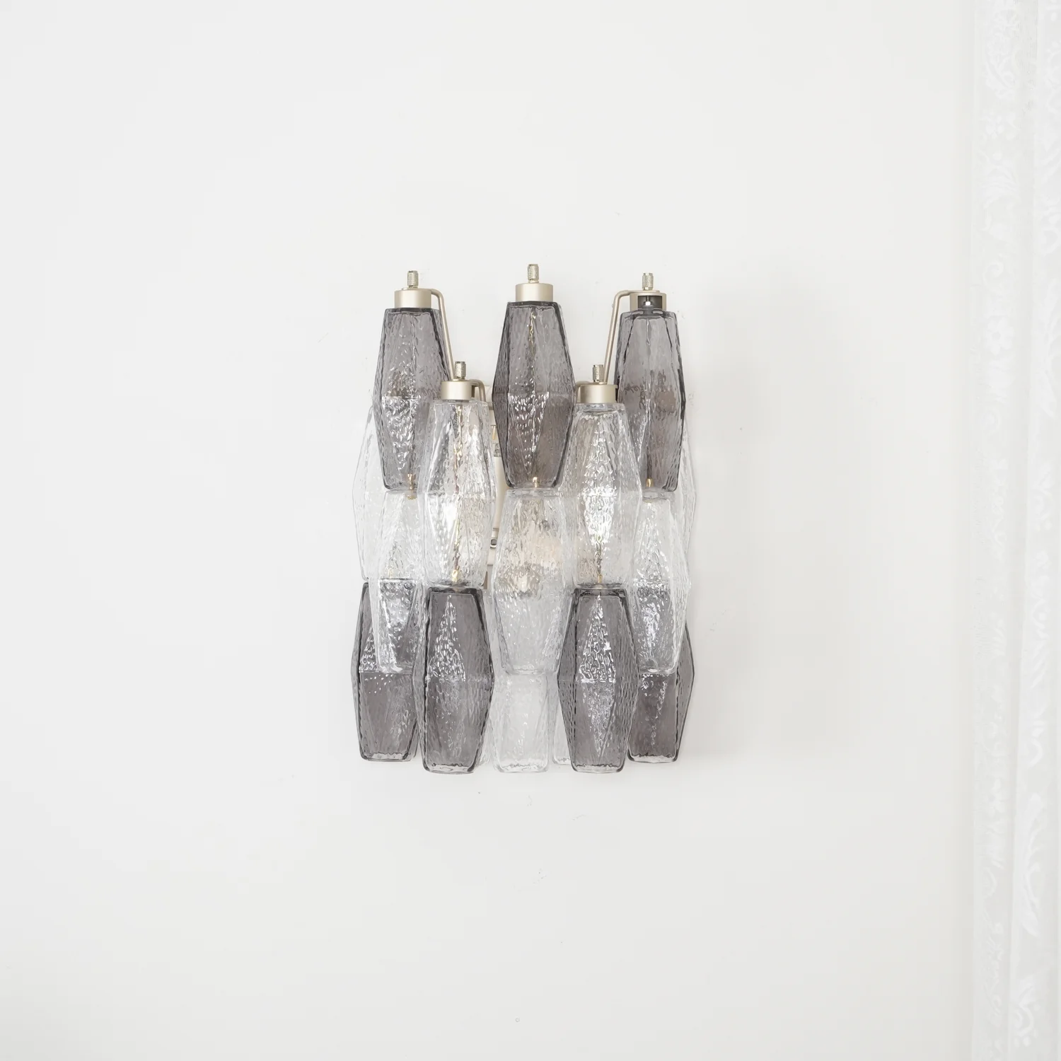 Murano Rhombus Glass Wall Lamp - Image 9