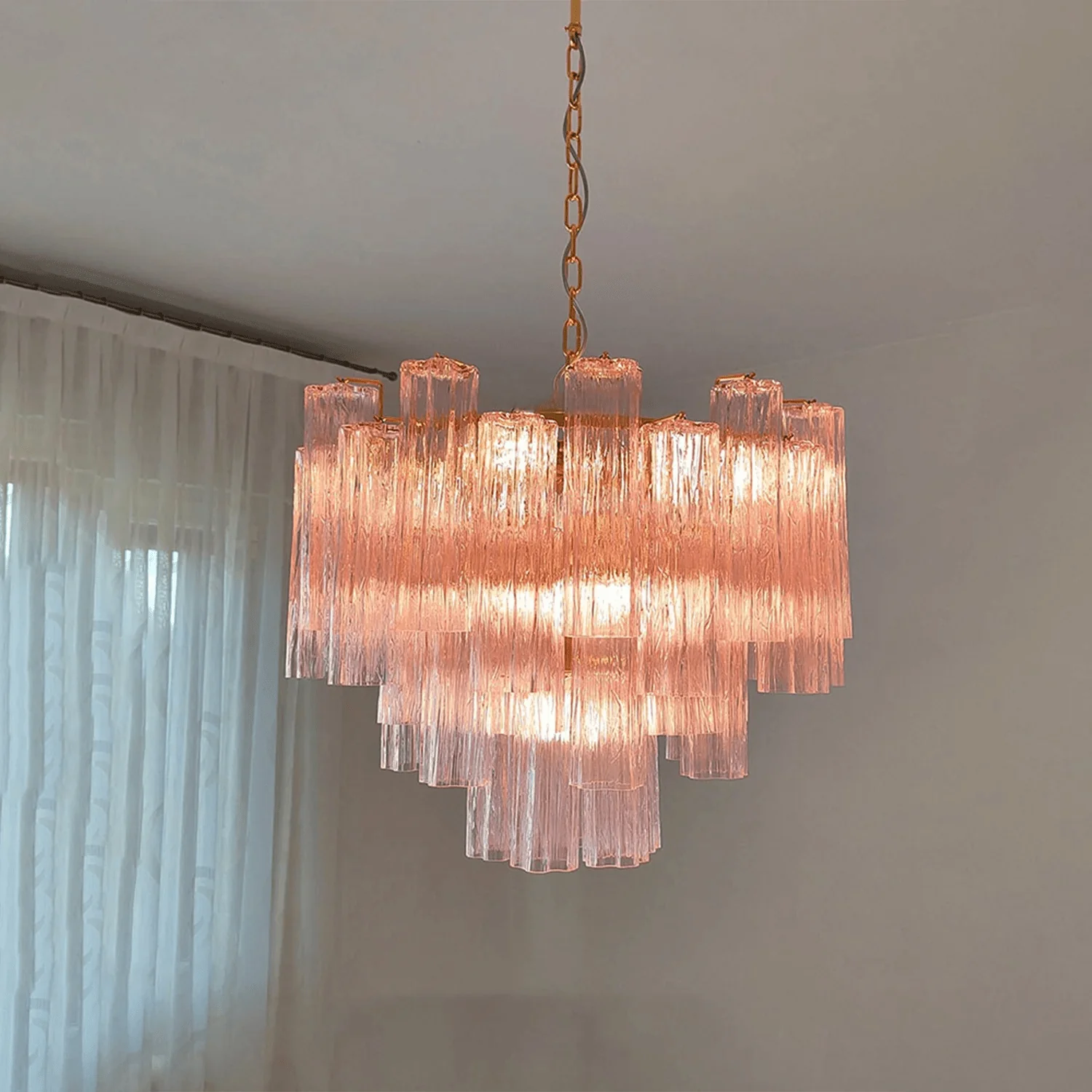 Murano Tubes Chandelier - Image 2