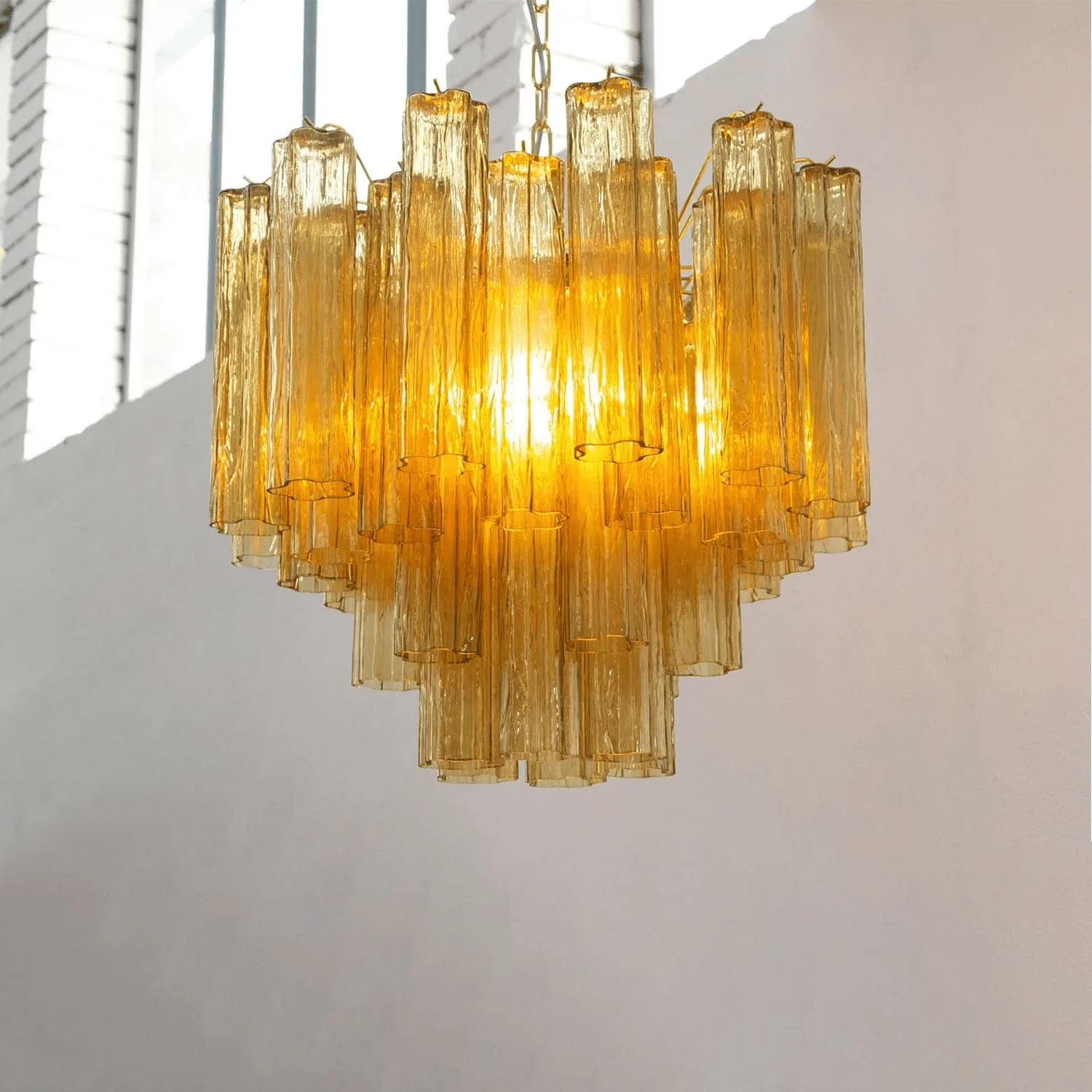 Murano Tubes Chandelier - Image 3