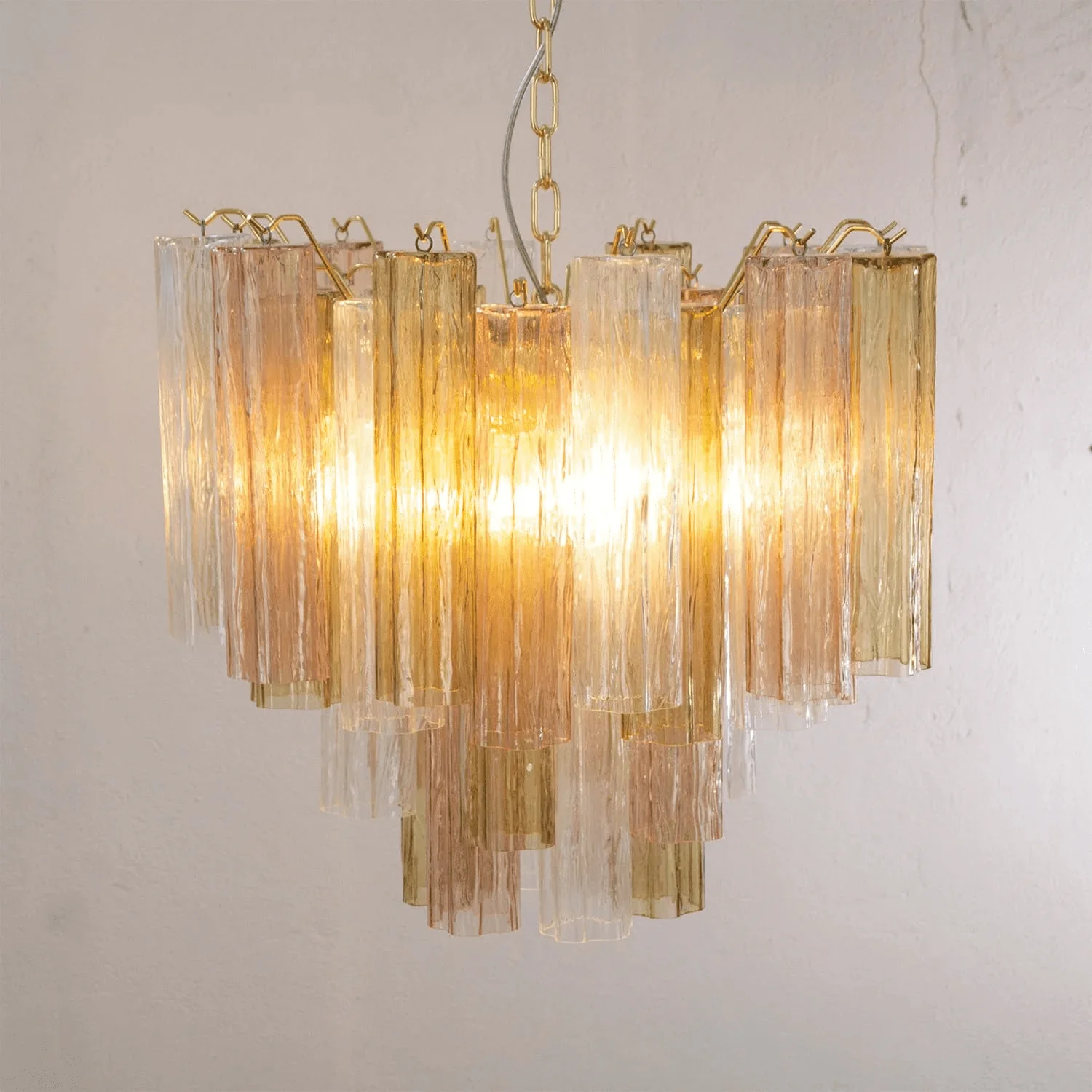 Murano Tubes Chandelier - Image 5