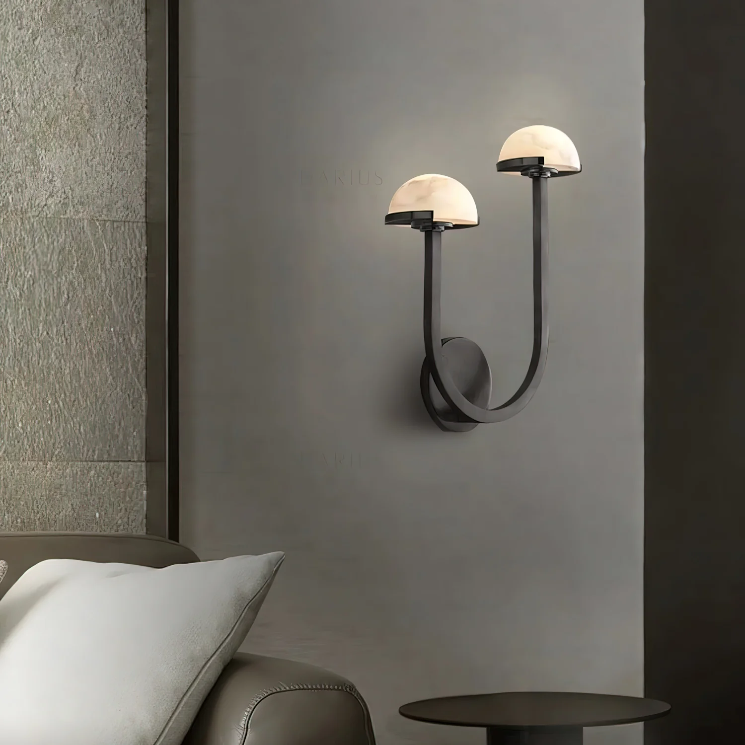 Mushroom Alabaster Wall Lamp - Image 24