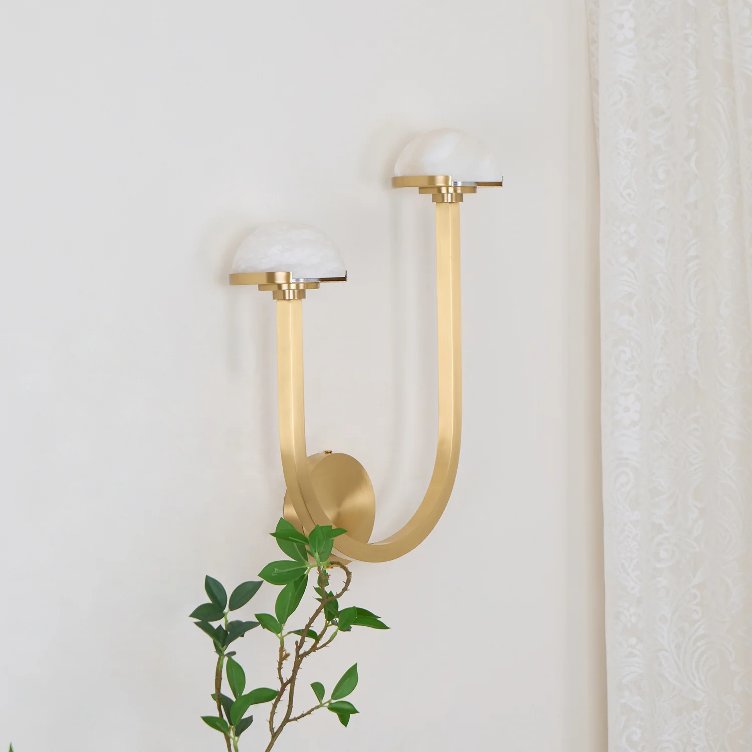 Mushroom Alabaster Wall Lamp - Image 53