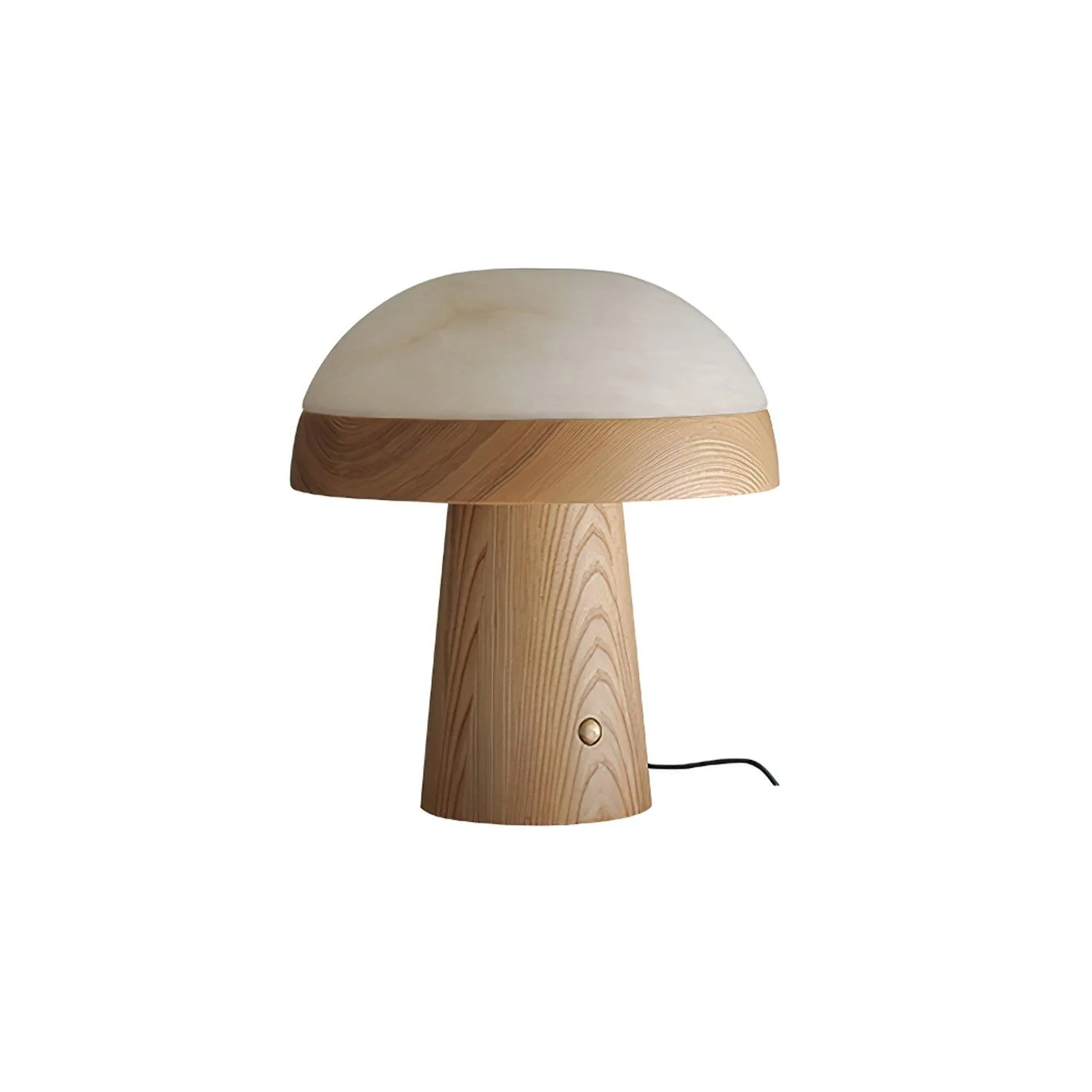 Mushroom Cloud Alabaster Table Lamp - Image 24
