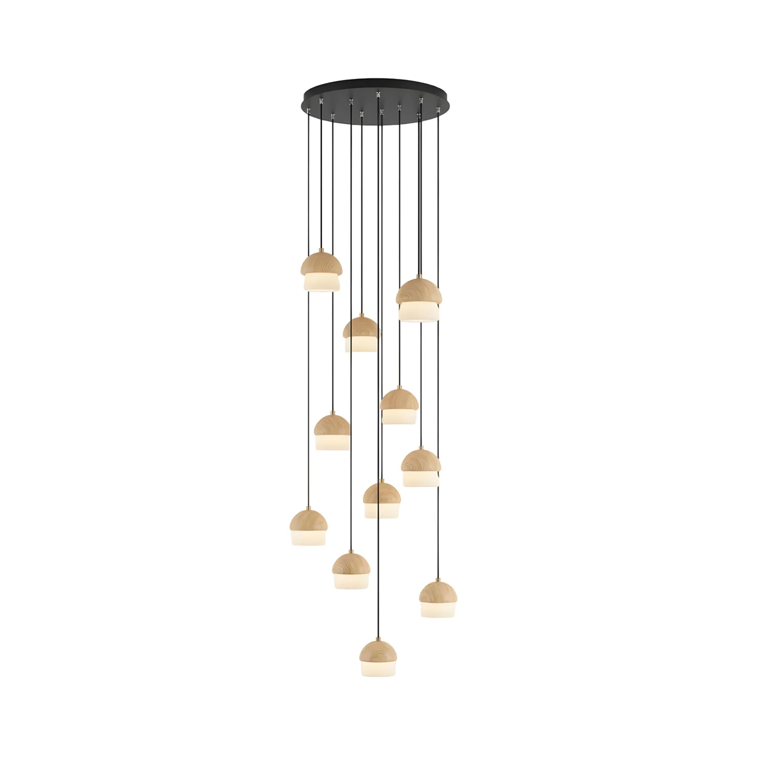 Mushroom Cluster Chandelier - Image 36