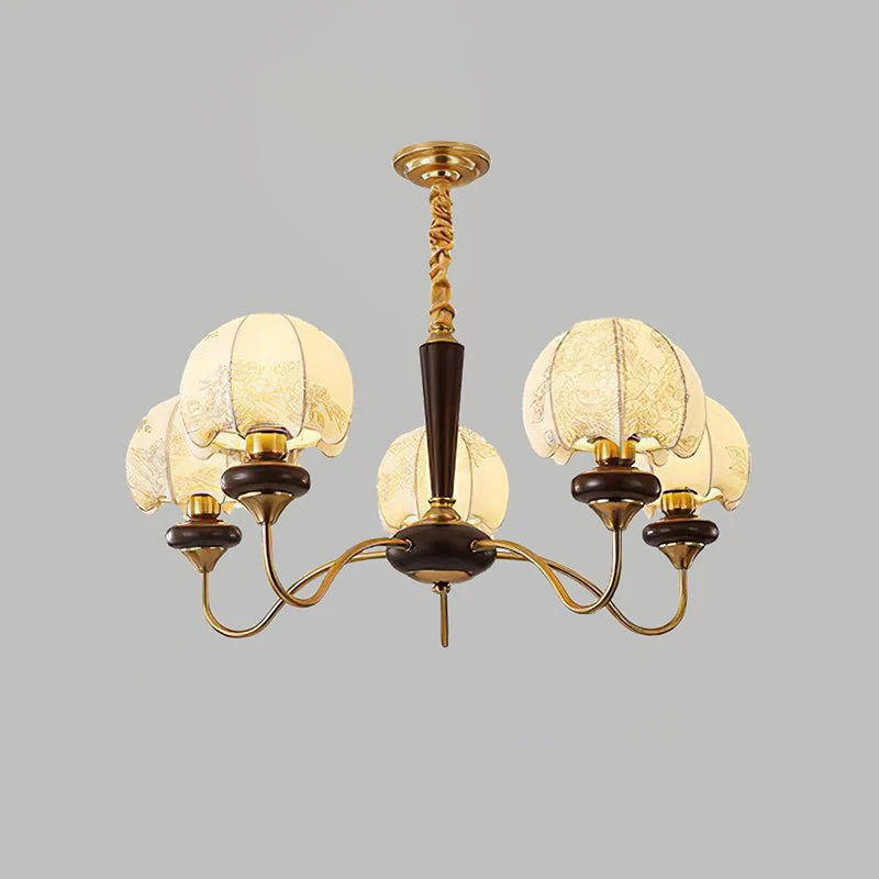 Mushroom Fabric Chandelier - Image 11
