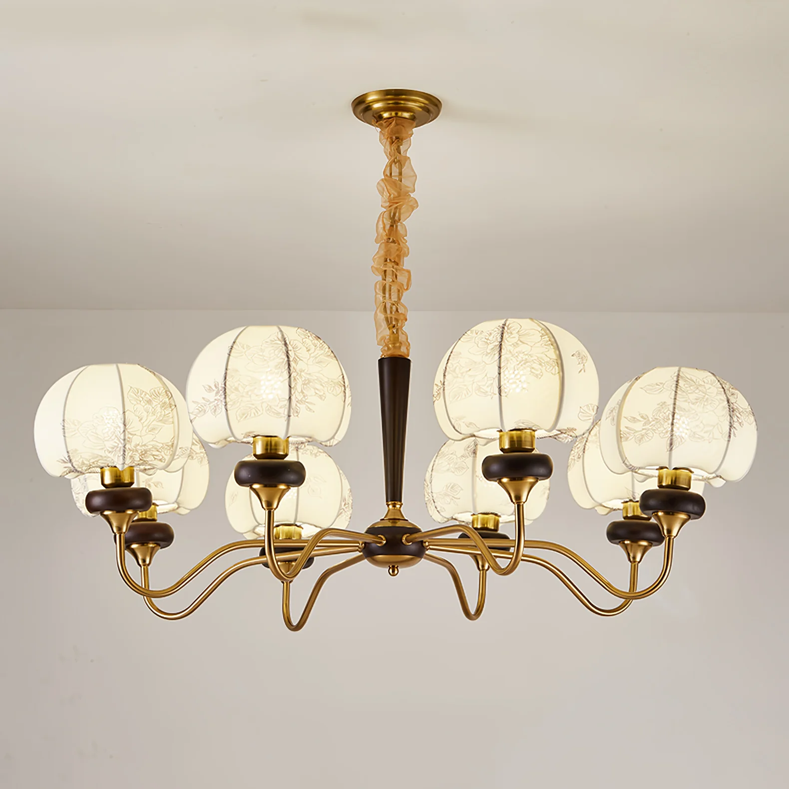 Mushroom Fabric Chandelier - Image 26