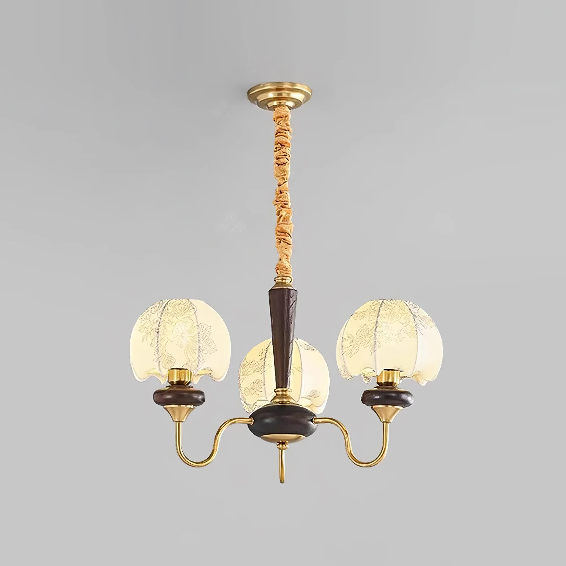 Mushroom Fabric Chandelier - Image 30