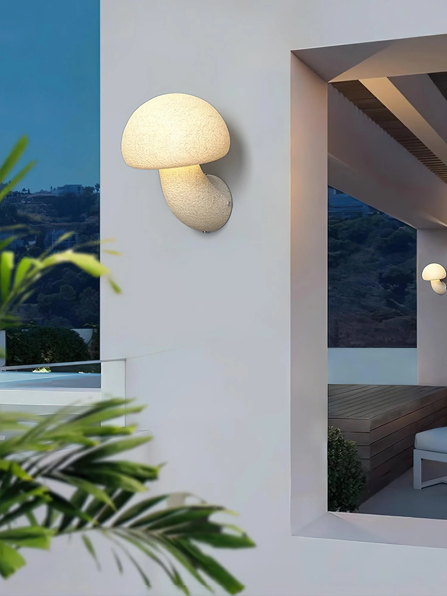 Mushroom Resin Wall Lamp - Image 12
