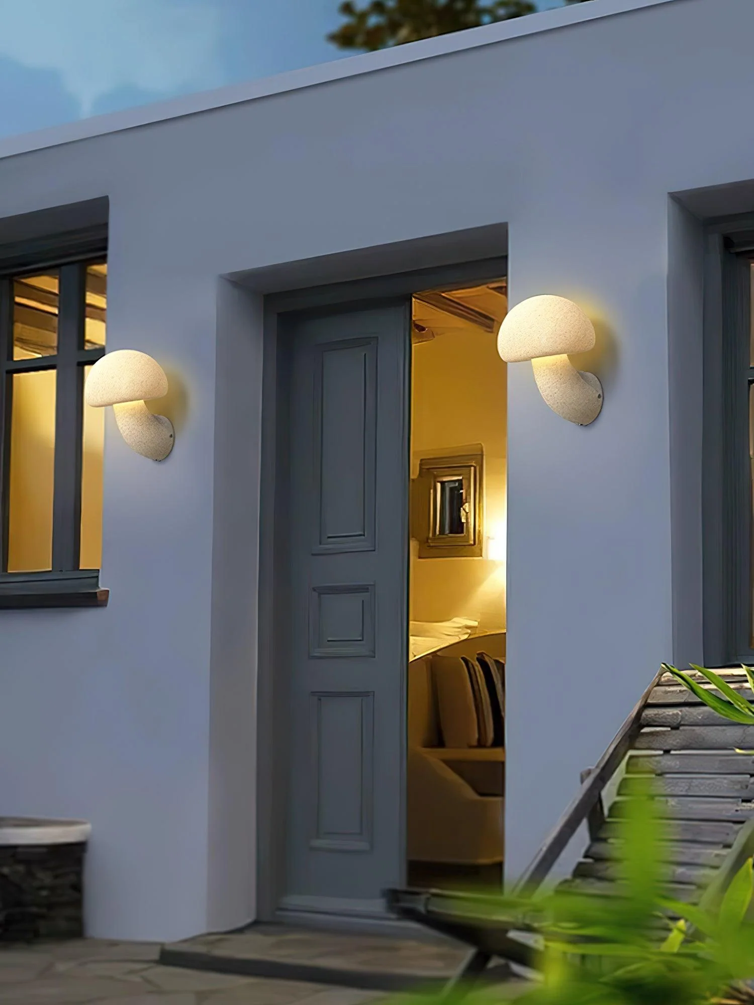 Mushroom Resin Wall Lamp - Image 13