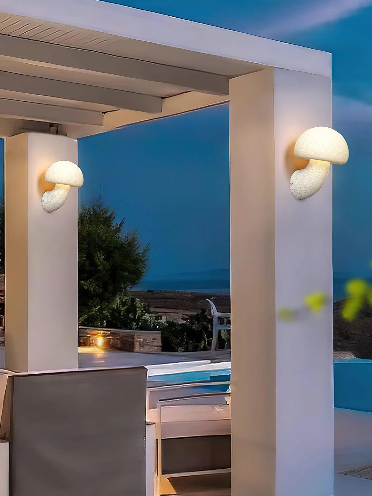 Mushroom Resin Wall Lamp - Image 14