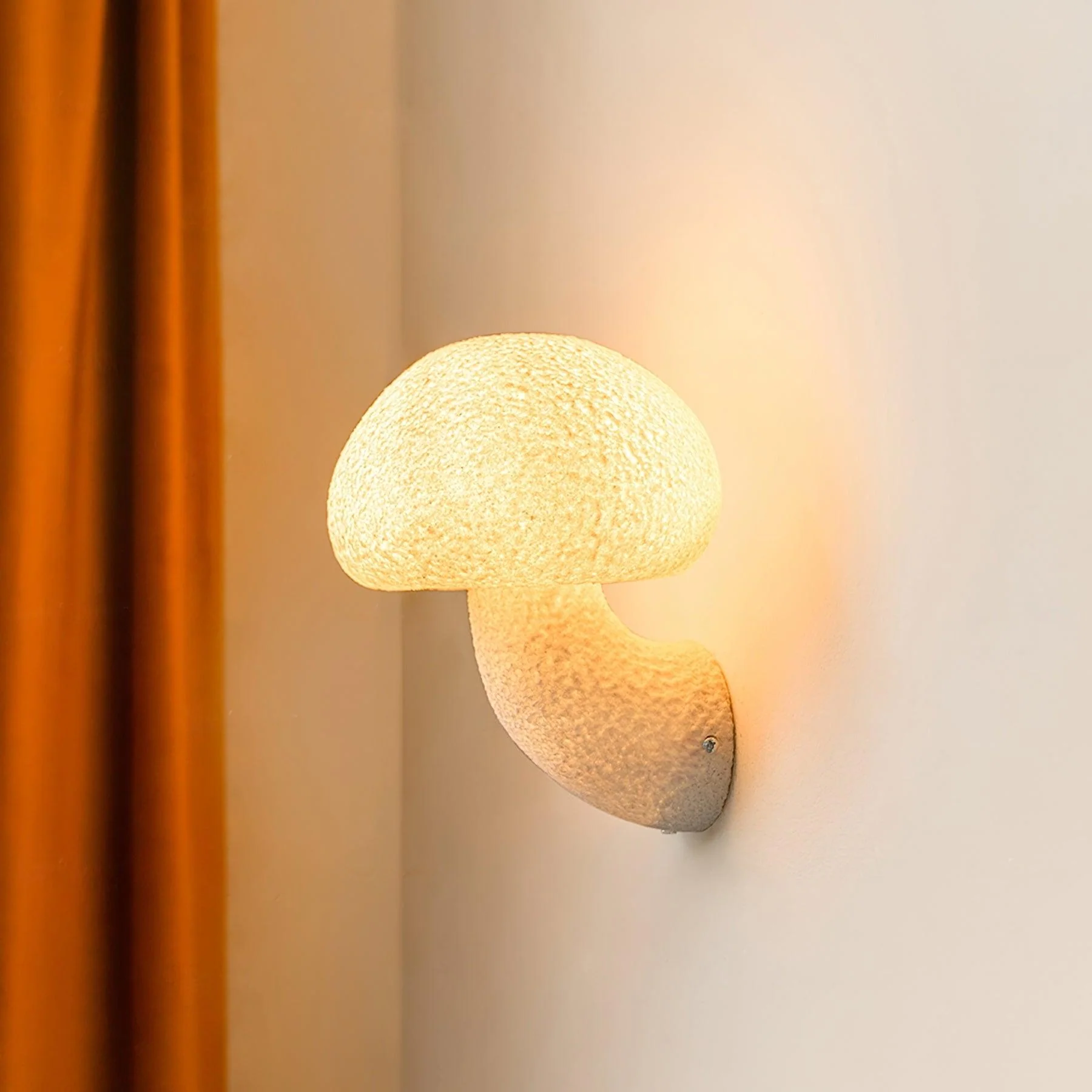 Mushroom Resin Wall Lamp - Image 2