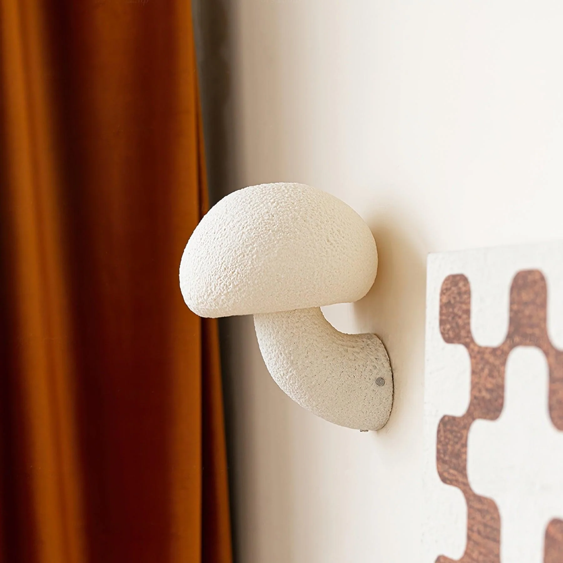 Mushroom Resin Wall Lamp - Image 4