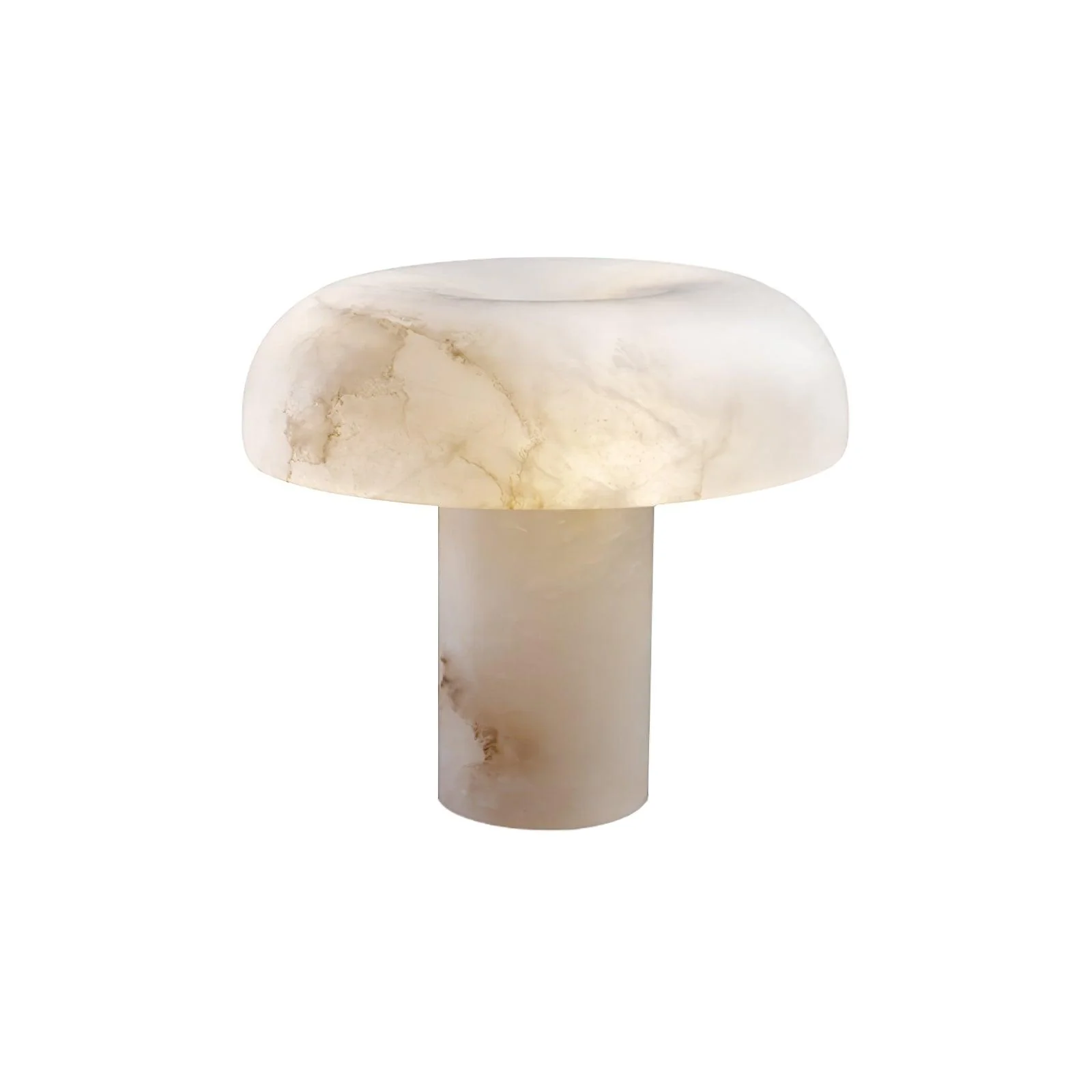 Mushroom Type Alabaster Table Lamp - Image 12