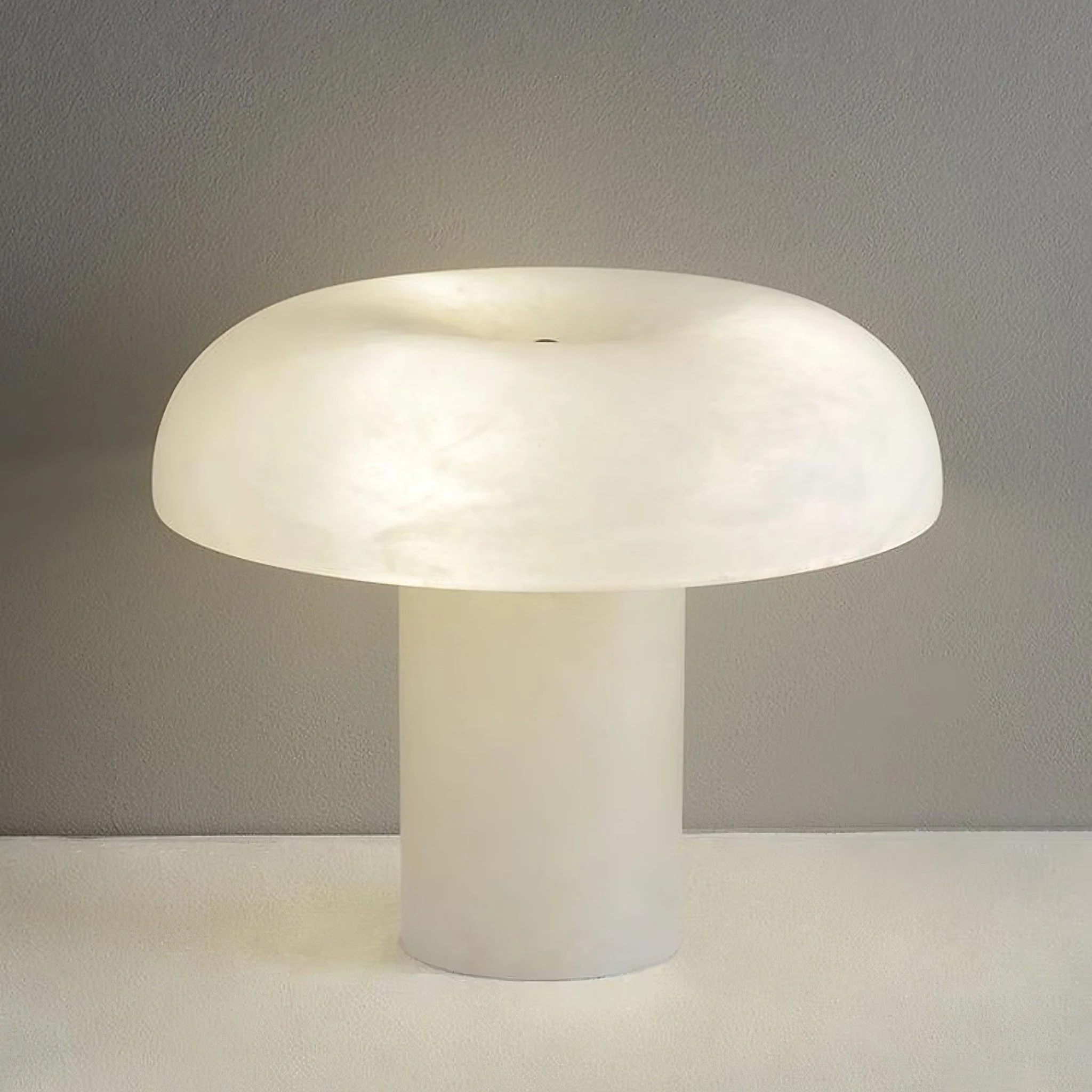 Mushroom Type Alabaster Table Lamp - Image 14