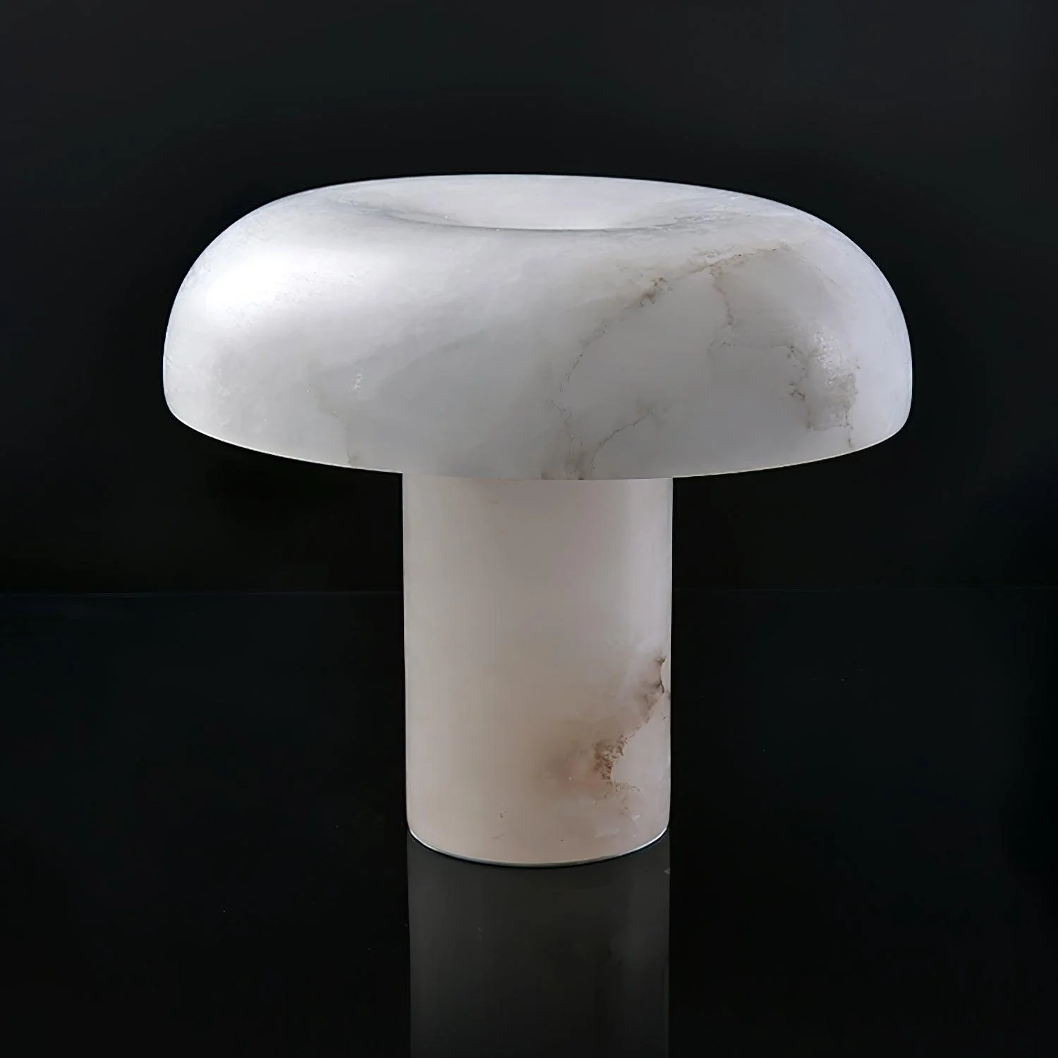 Mushroom Type Alabaster Table Lamp - Image 27