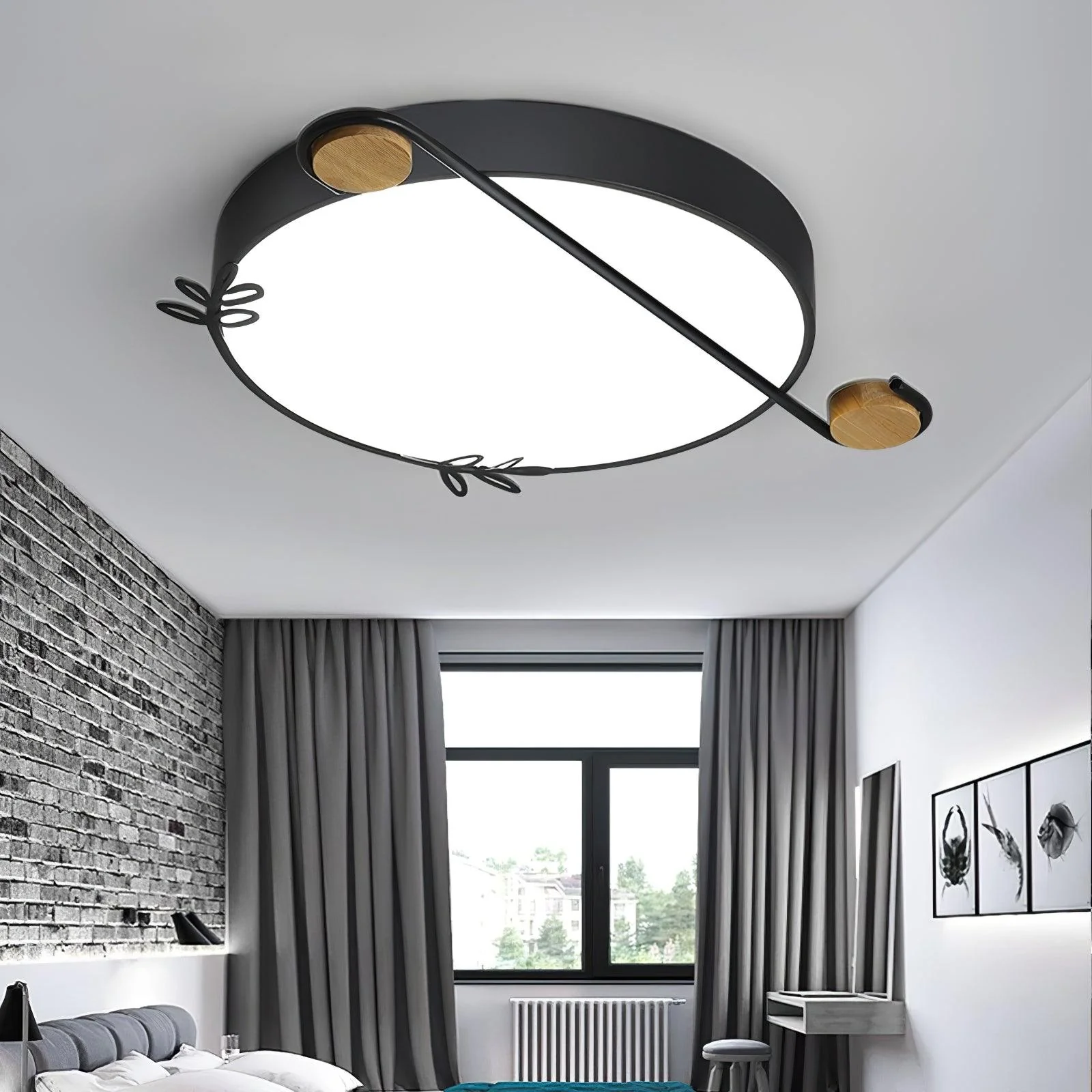 Musical Note Round Ceiling Lamp - Image 10