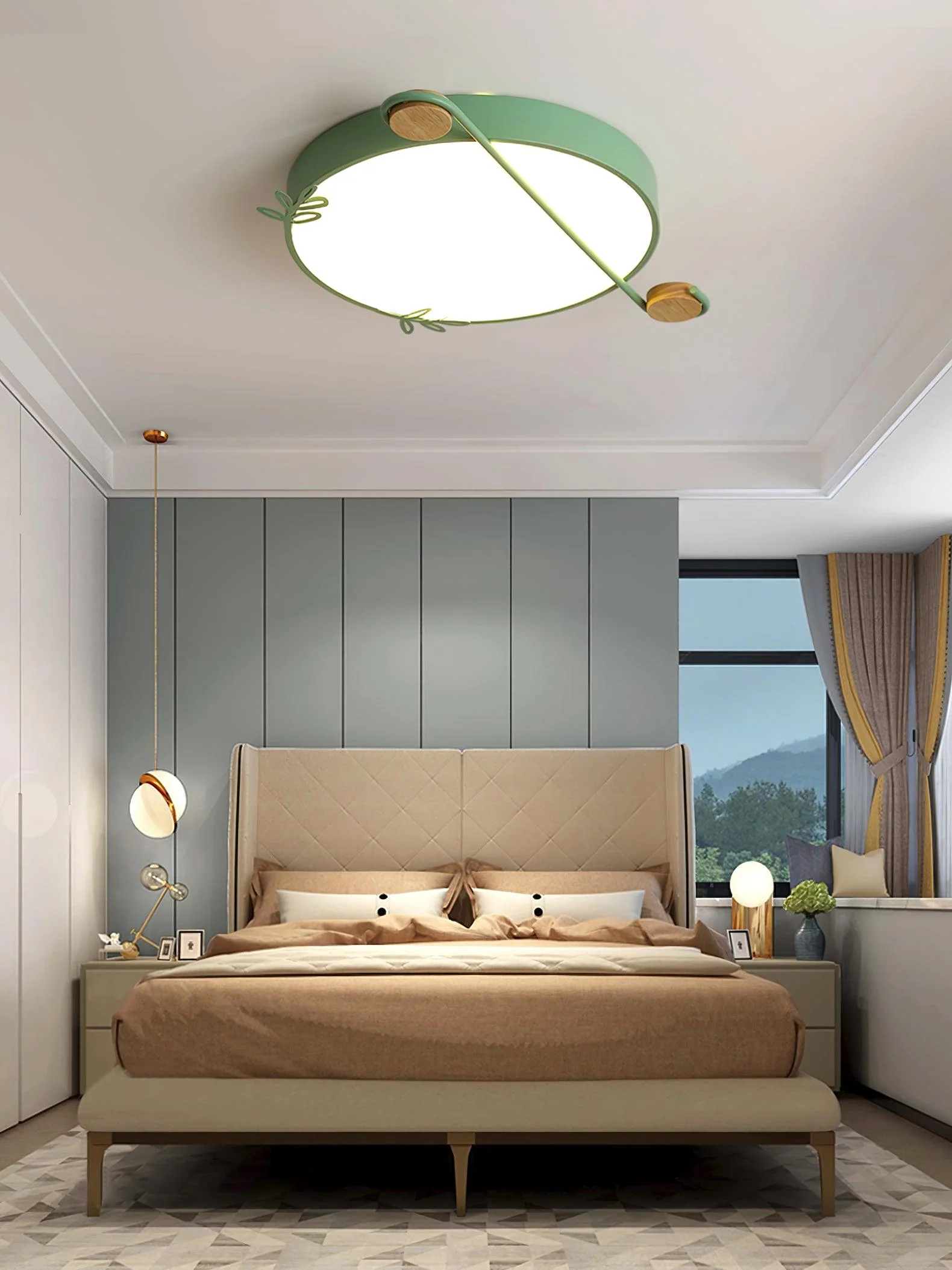 Musical Note Round Ceiling Lamp - Image 12