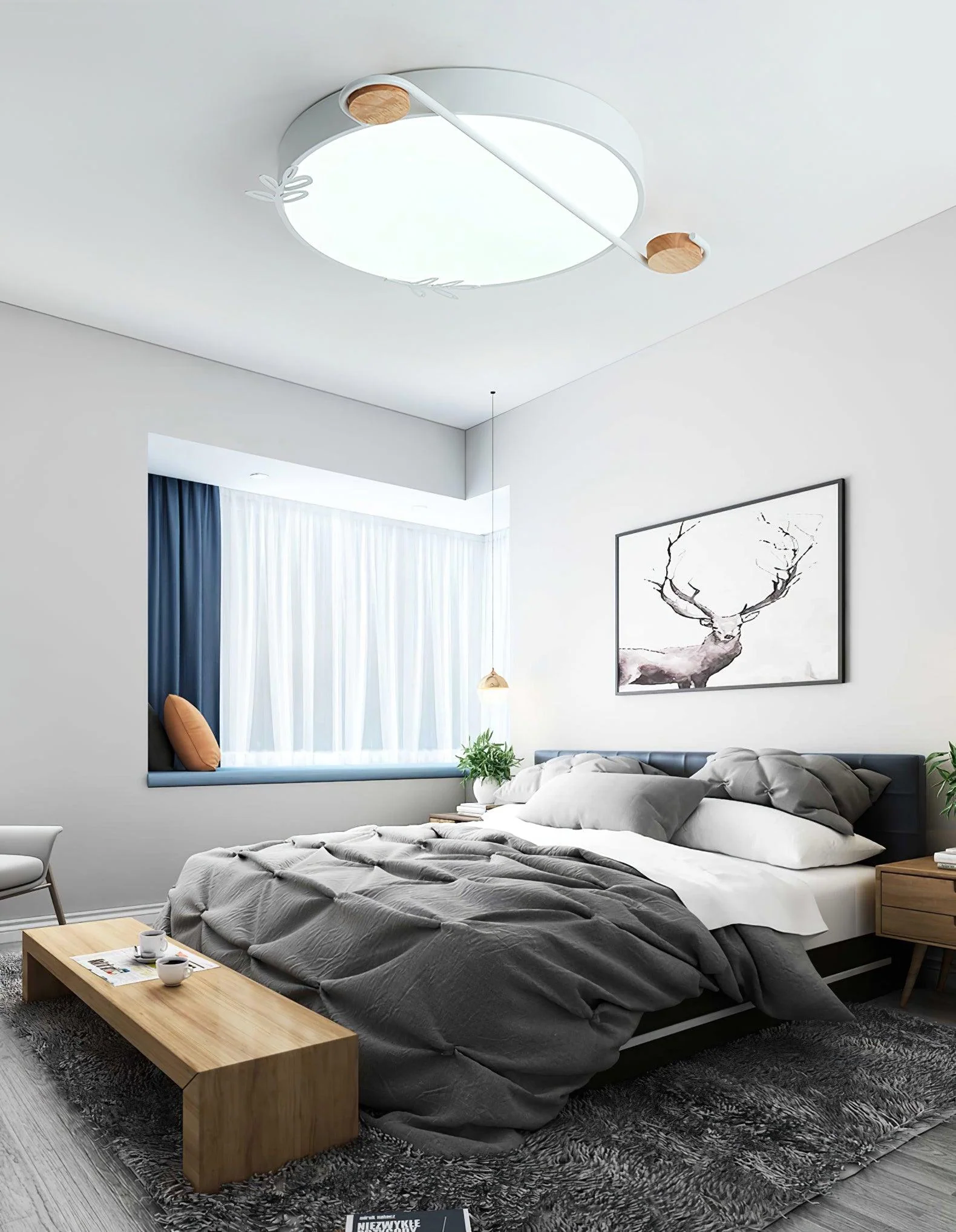 Musical Note Round Ceiling Lamp - Image 14