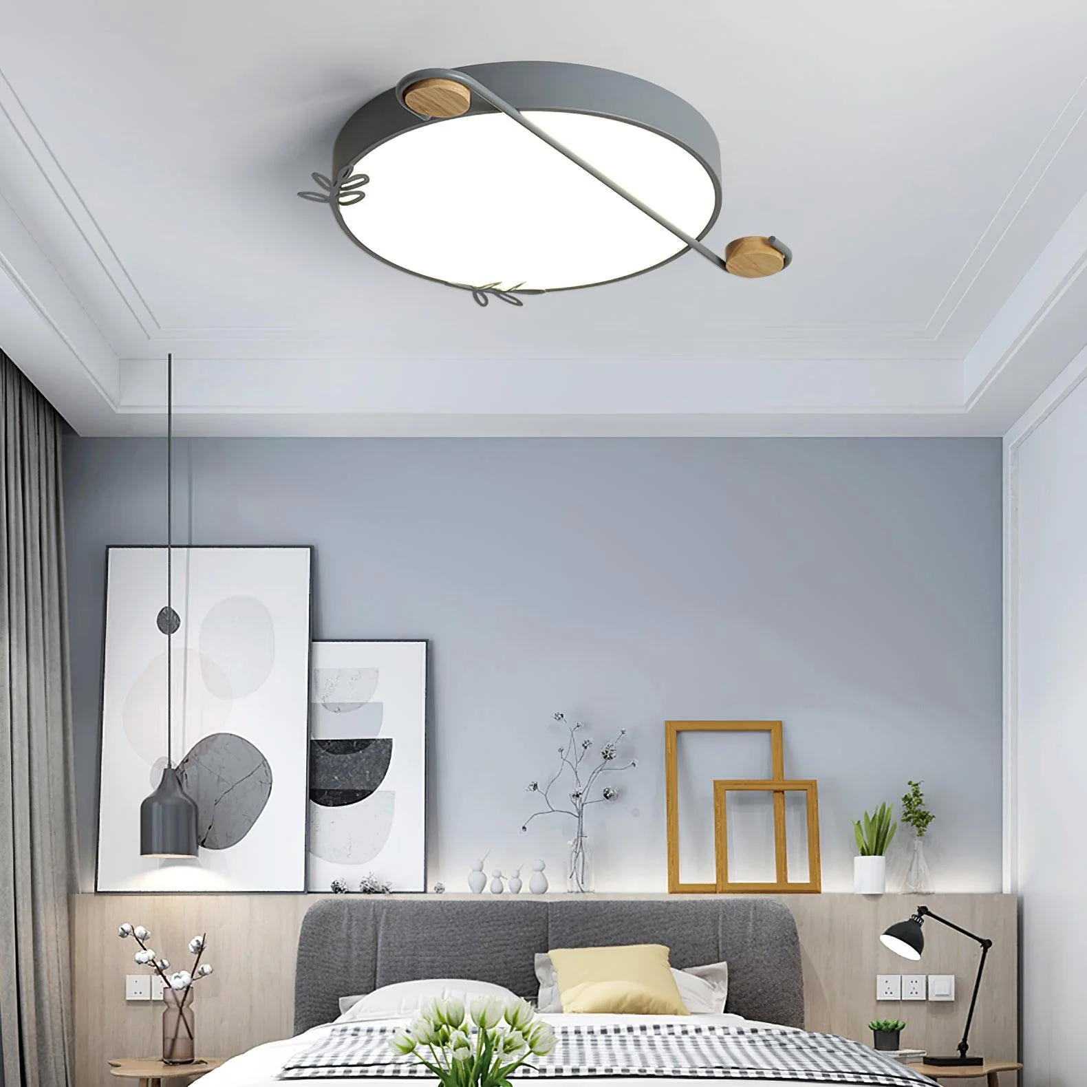 Musical Note Round Ceiling Lamp - Image 3